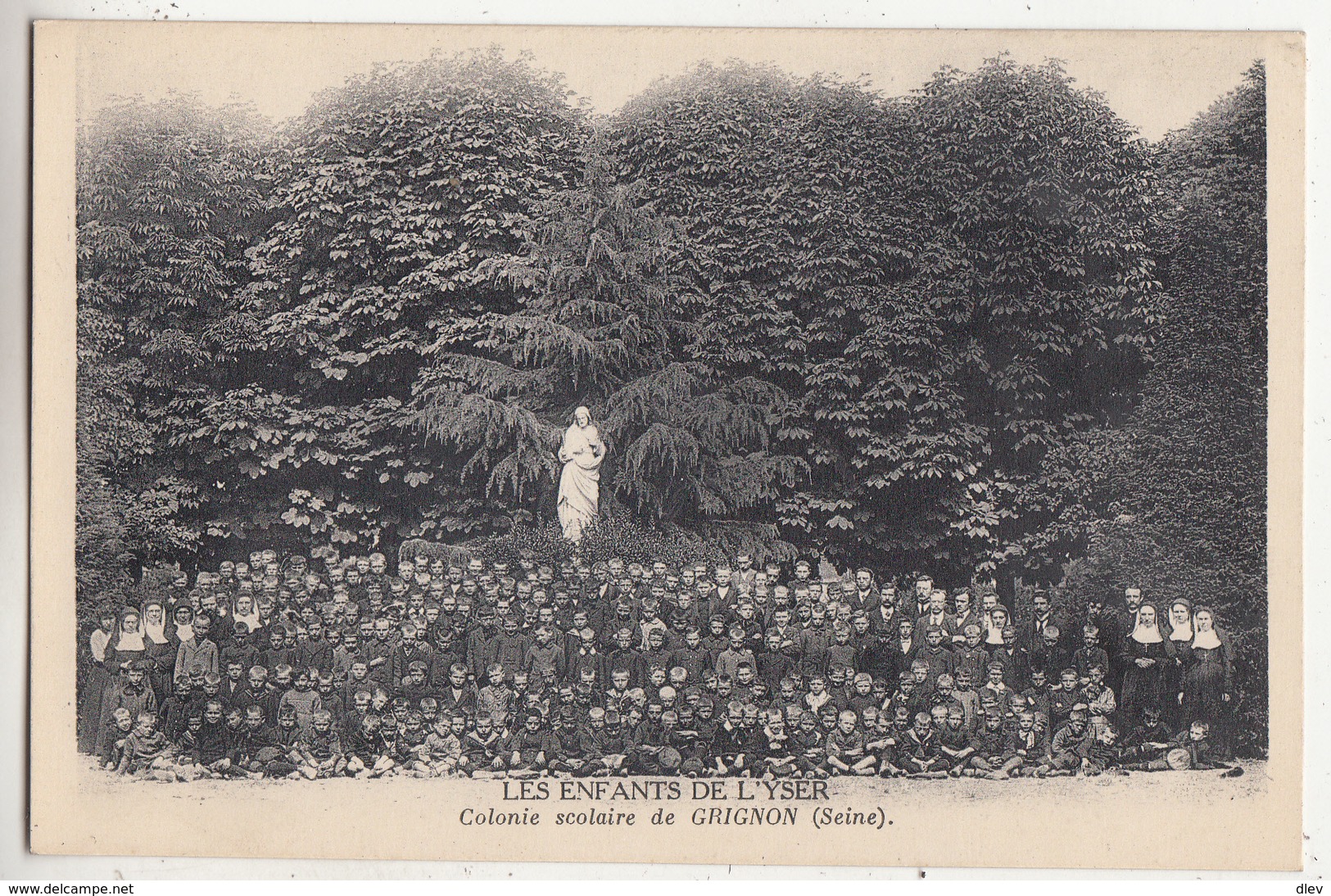 Les Enfants De L' Yser - Colonie Scolaire De Grignon (Seine) - Très Animée - Phot. Neurdein Et Cie, Paris - Autres & Non Classés