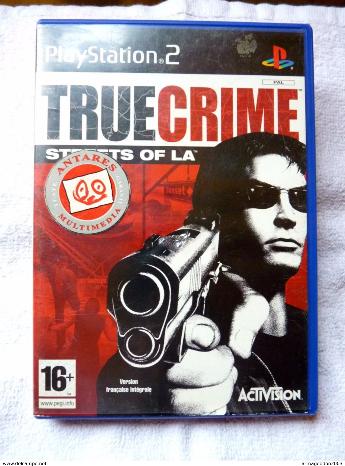 Sony Playstation 2 PS2 TRUE CRIME STREETS OF LA Tbe FONCTIONNE COMPLET - Playstation 2