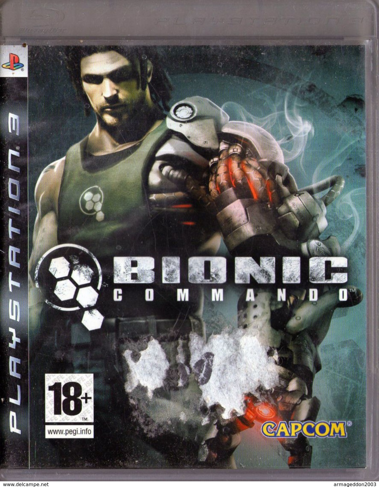 JEU PS3 PLAYSTATION BIONIC COMMANDO COMPLET COMME NEUF FRANCAIS - PS3