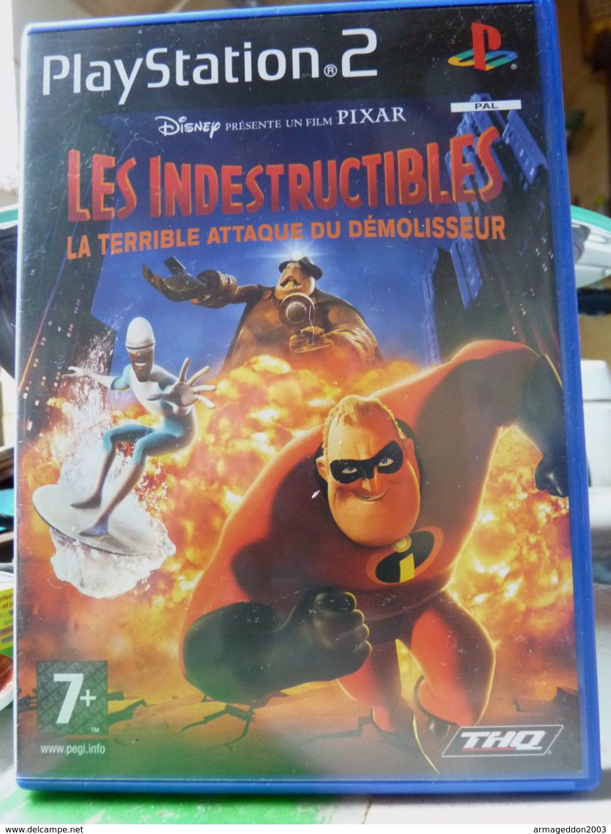 Sony Playstation 2 PS2 LES INDESTRUCTIBLES FR / Tbe FONCTIONNEL COMPLET - Playstation 2