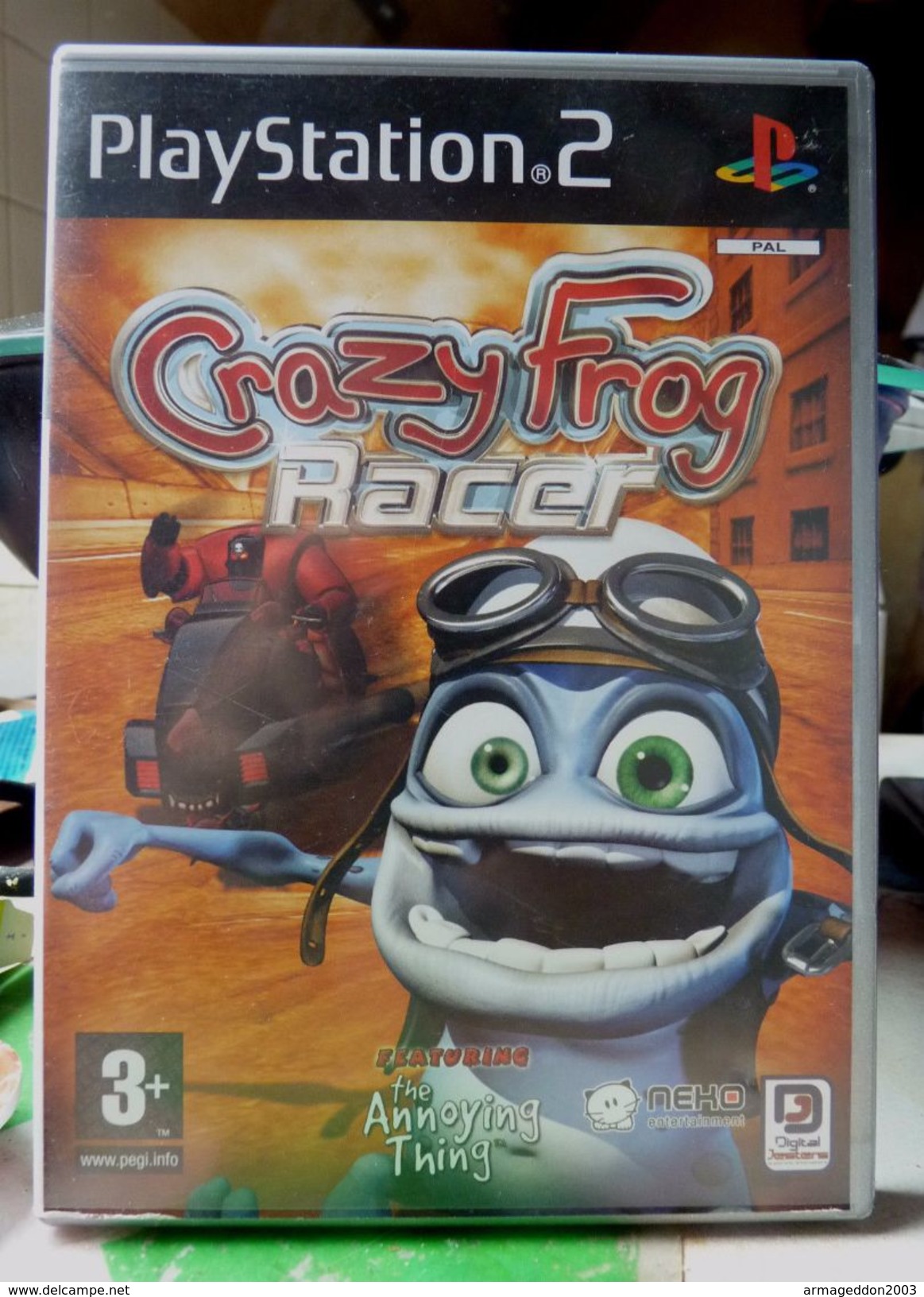 Sony Playstation 2 PS2 Crazy Frog Racer / Tbe FONCTIONNEL Complet - Playstation 2