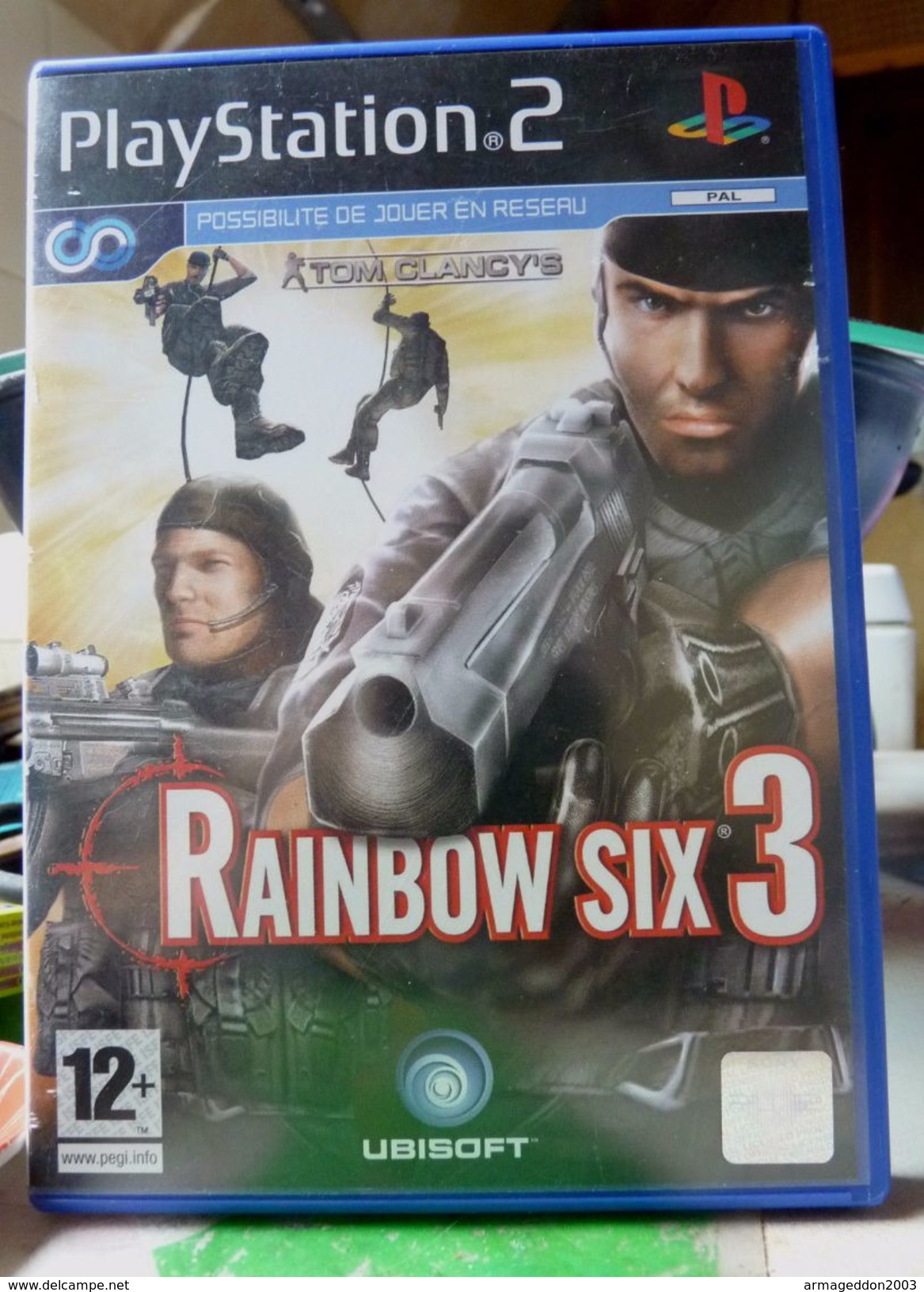 Sony Playstation 2 PS2 Tom Clancy's Rainbow Six 3 FR / Tbe FONCTIONNEL COMPLET - Playstation 2