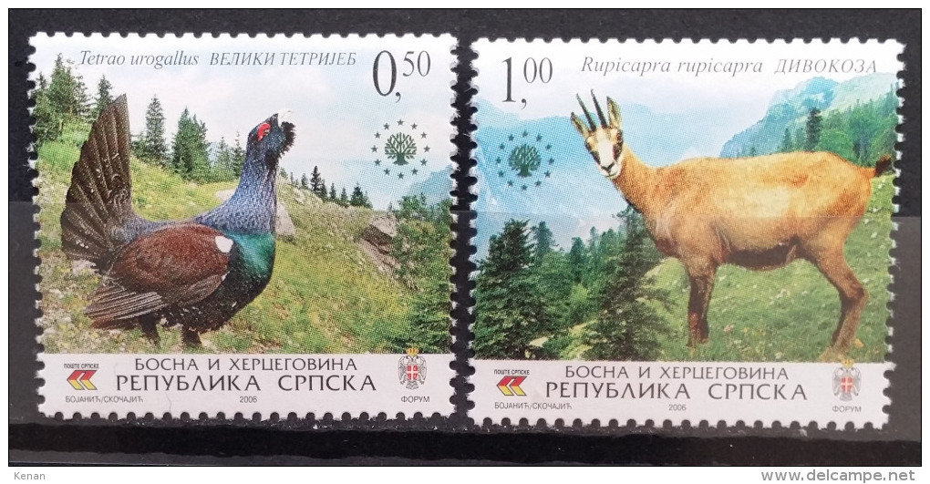 Bosnia And Herzegovina, Republic Of Srpska, 2006, Mi: 374/75 (MNH) - Game