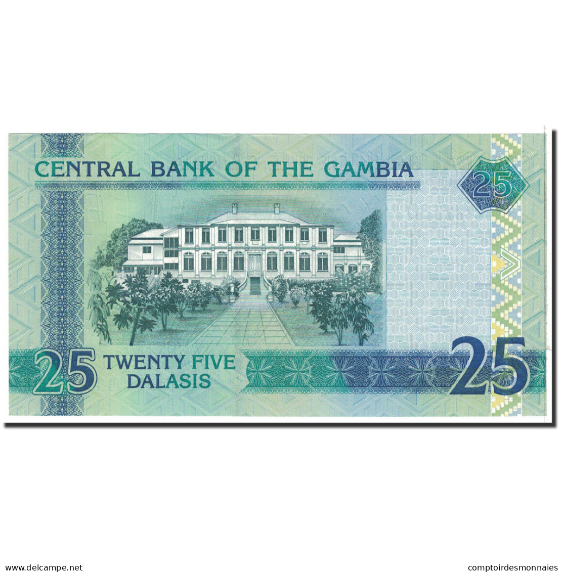 Billet, The Gambia, 25 Dalasis, 2006, Undated, KM:27, NEUF - Gambia