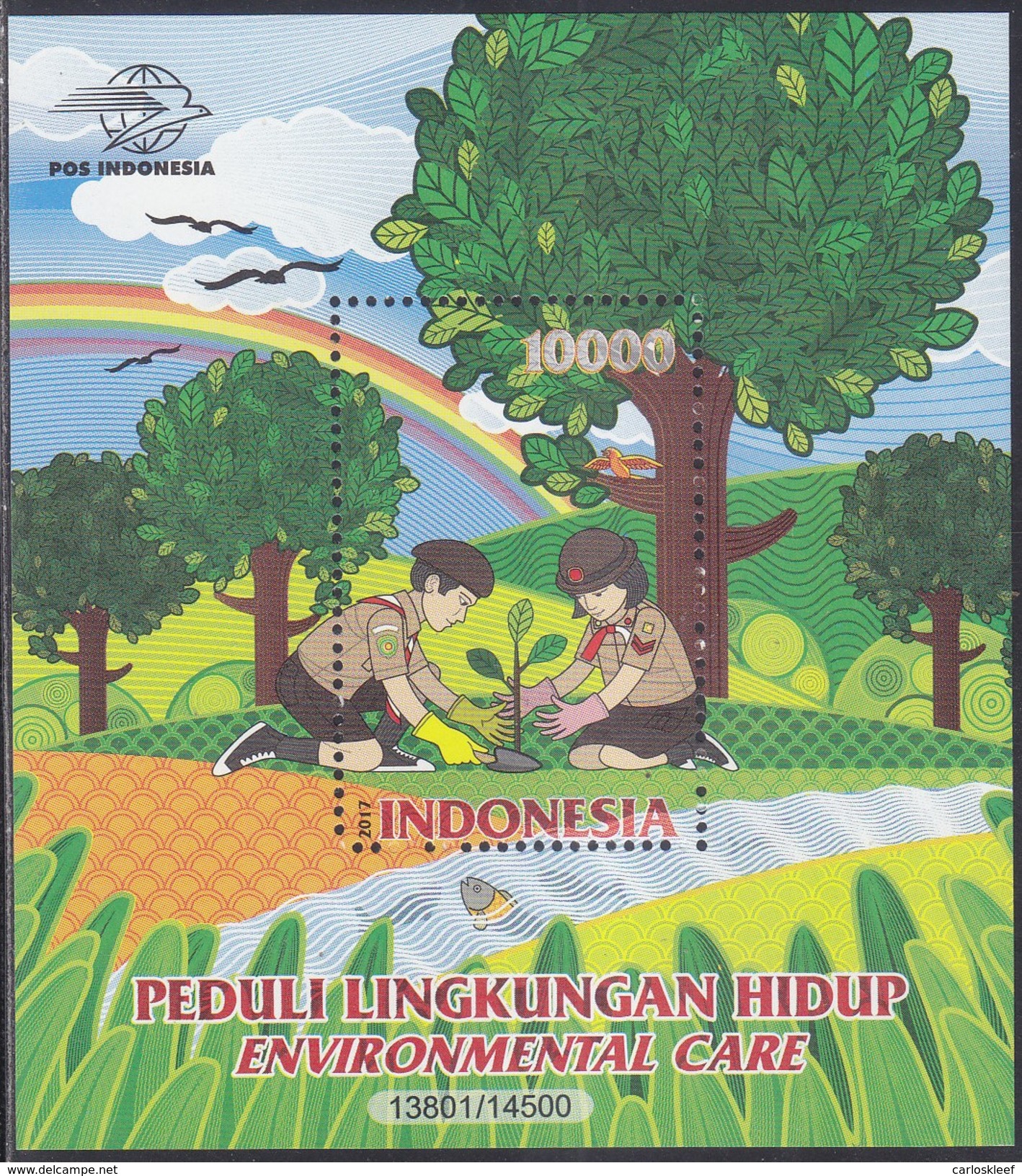 Indonesia - Indonesie New Issue 05-06-2017 (Blok)  ZBL 367 - Indonesia