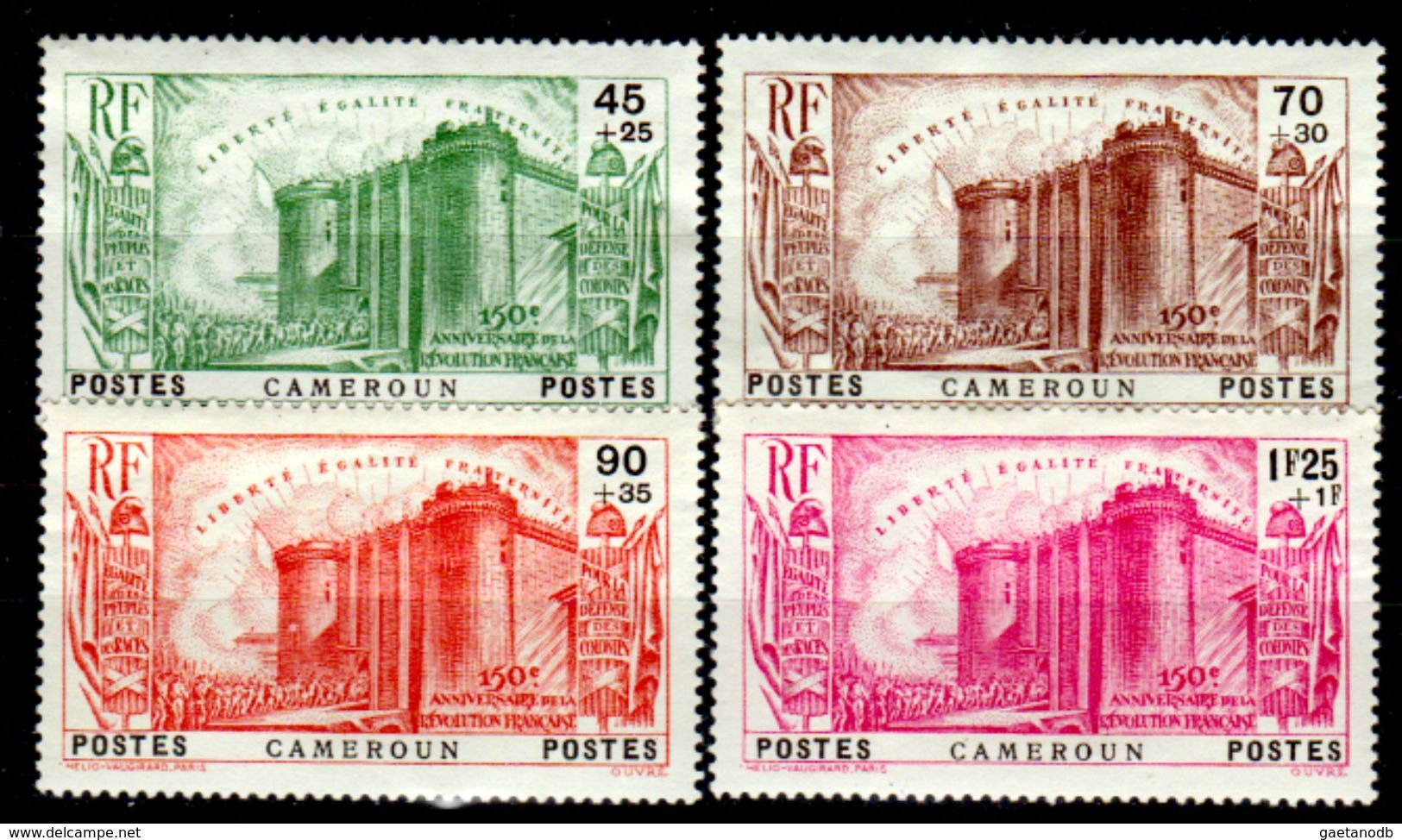 Camerun-0085 - Emissione 1939 (++/+) MNH/LH - Senza Difetti Occulti. - Neufs