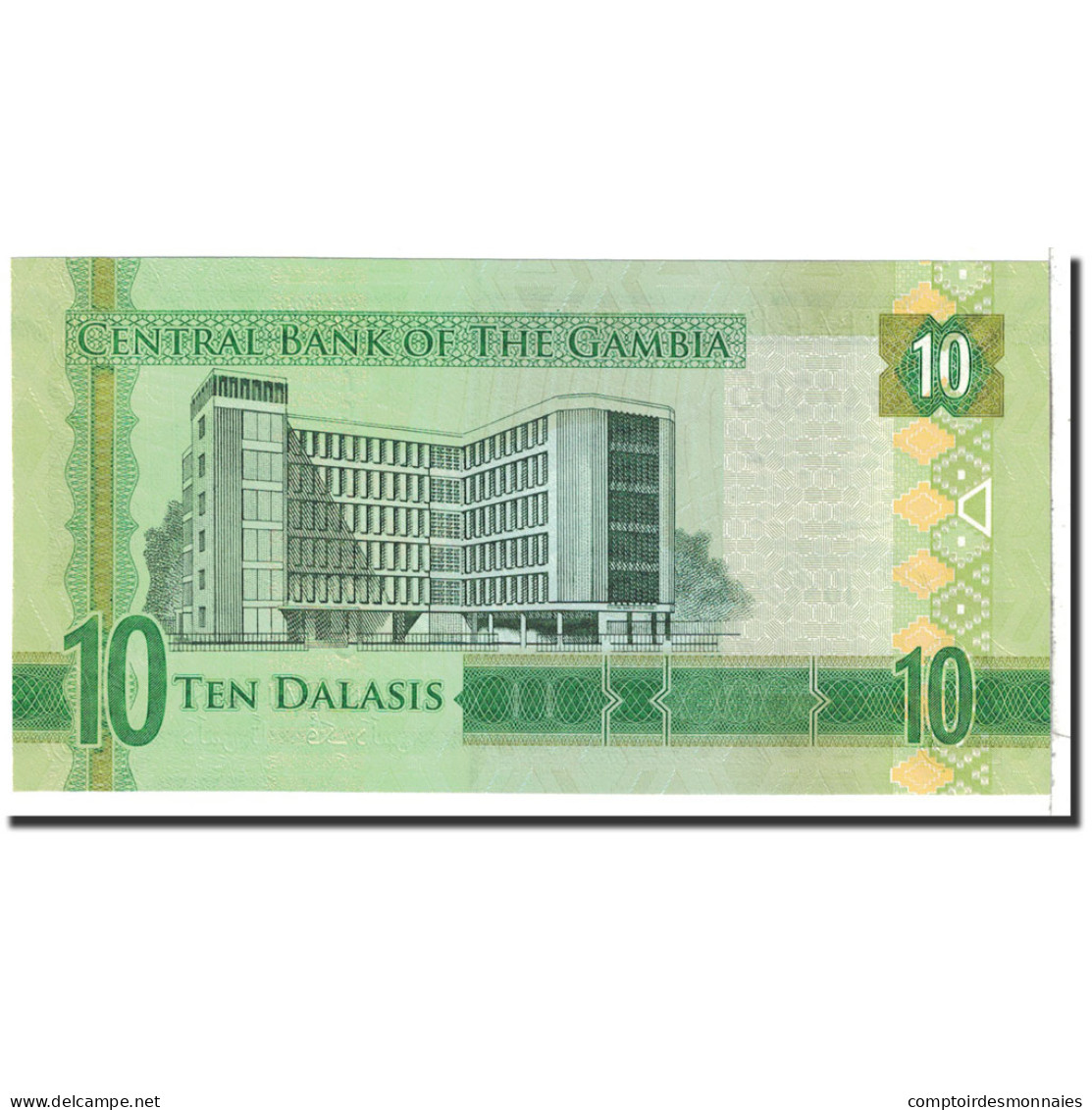 Billet, Gambia, 10 Dalasis, 2015, Undated, NEUF - Gambie