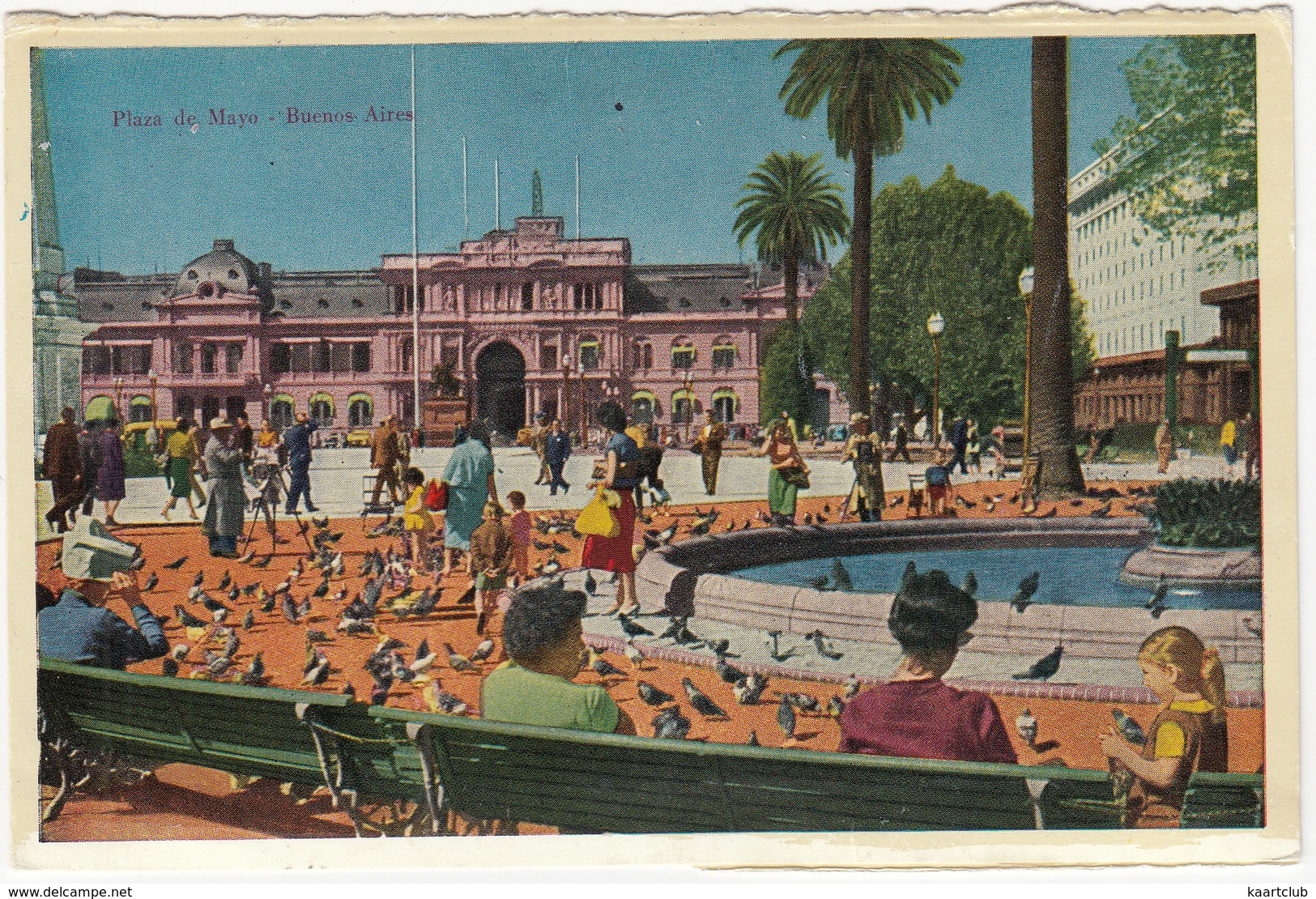 Buenos Aires - Plaza De Mayo - Government House - Argentine Republic - Argentinië