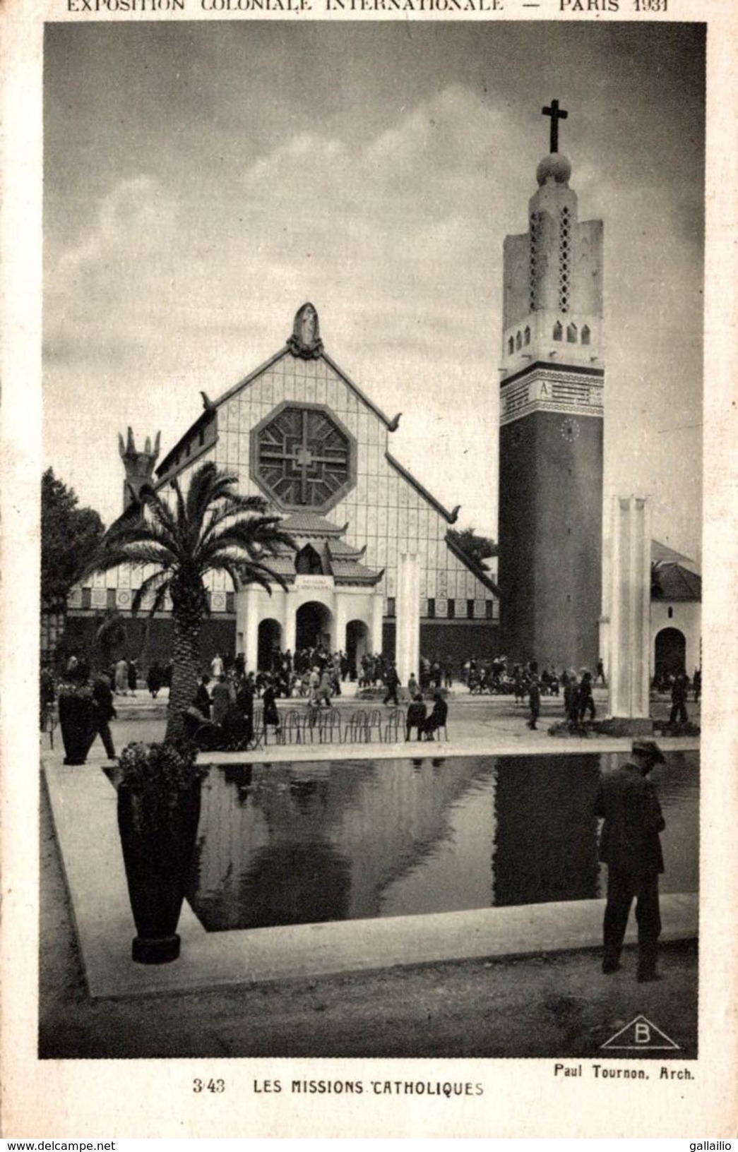 PARIS EXPOSITION COLONIALE 1931 LES MISSIONS CATHOLIQUES - Expositions