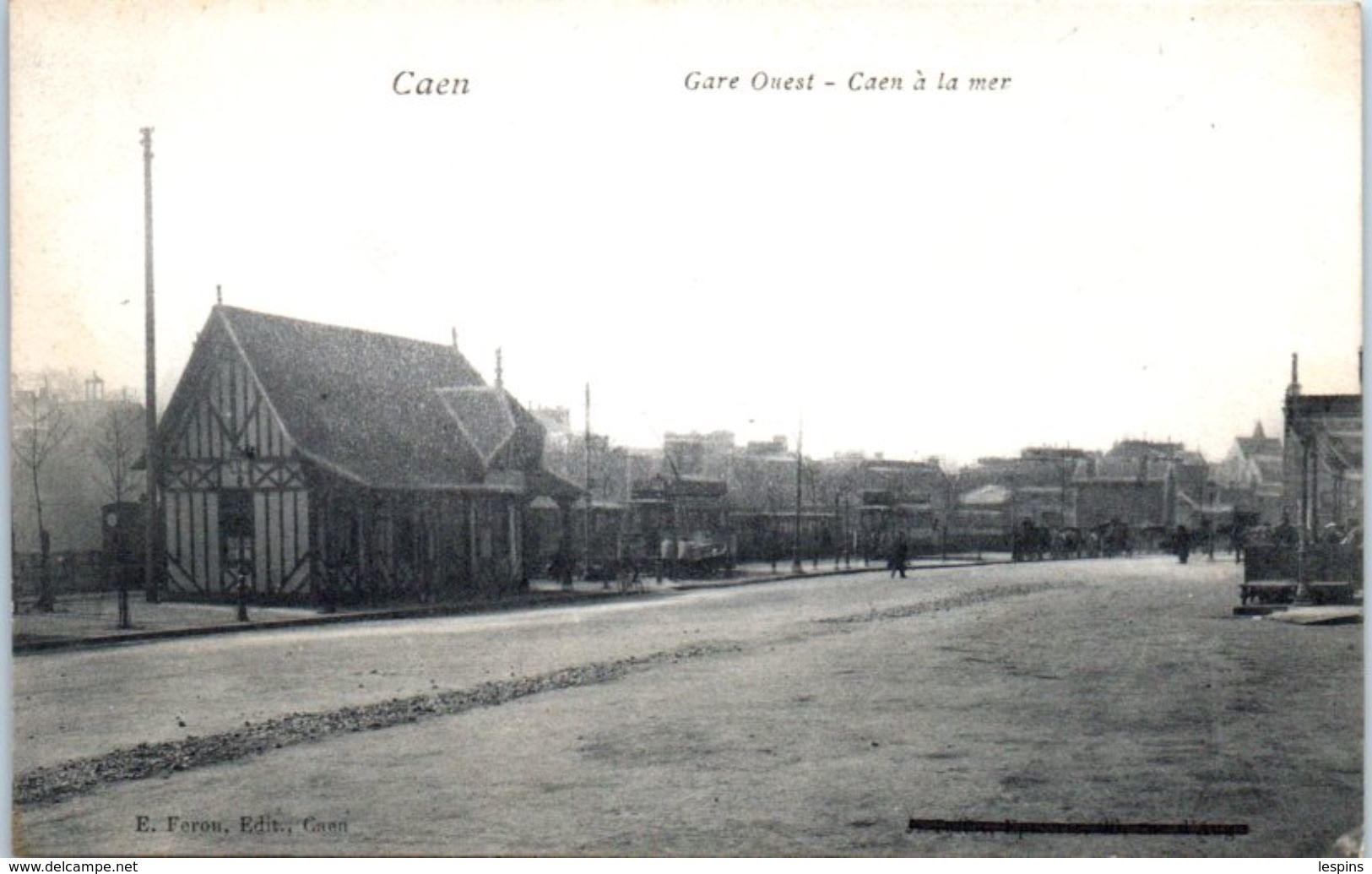 14 - CAEN --  Gare Ouest - Caen à La Mer - Caen