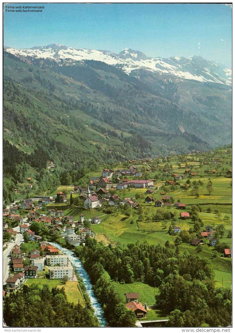 Bürglen (Uri) Blick Gegen Schächental Und Klausenpass - Bürglen