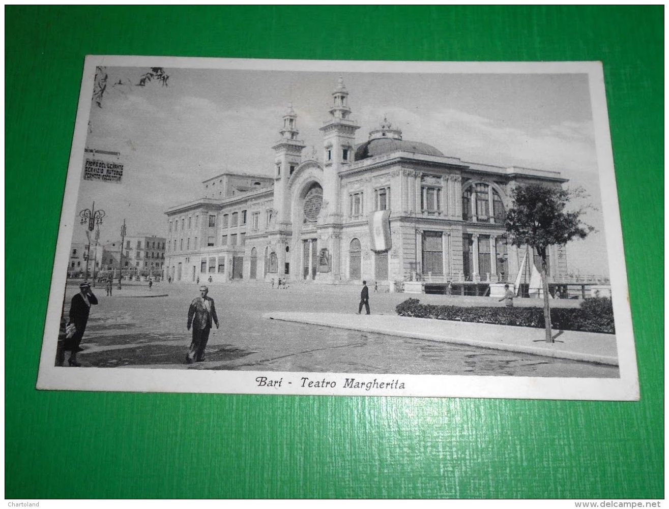Cartolina Bari - Teatro Margherita 1937 - Bari