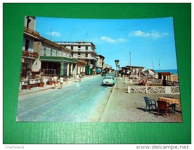 Cartolina Igea Marina - Viale Pinzon 1964 - Rimini