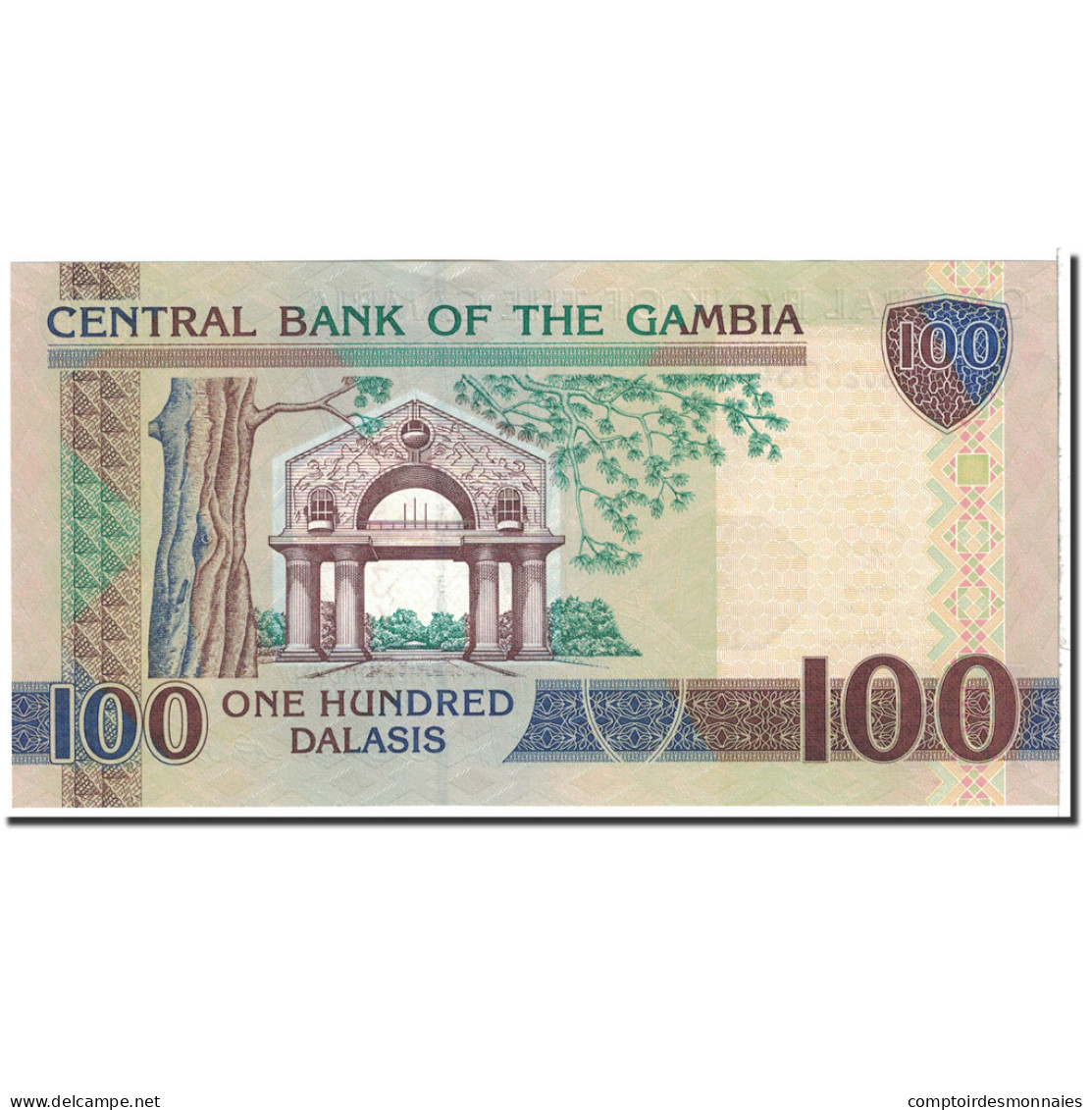 Billet, The Gambia, 100 Dalasis, 2006, Undated, KM:29a, NEUF - Gambie