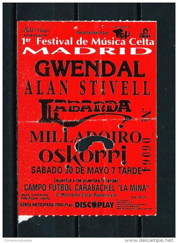 GWENDAL / ALAN STIVELL  (Festival Celta) - Entradas A Conciertos