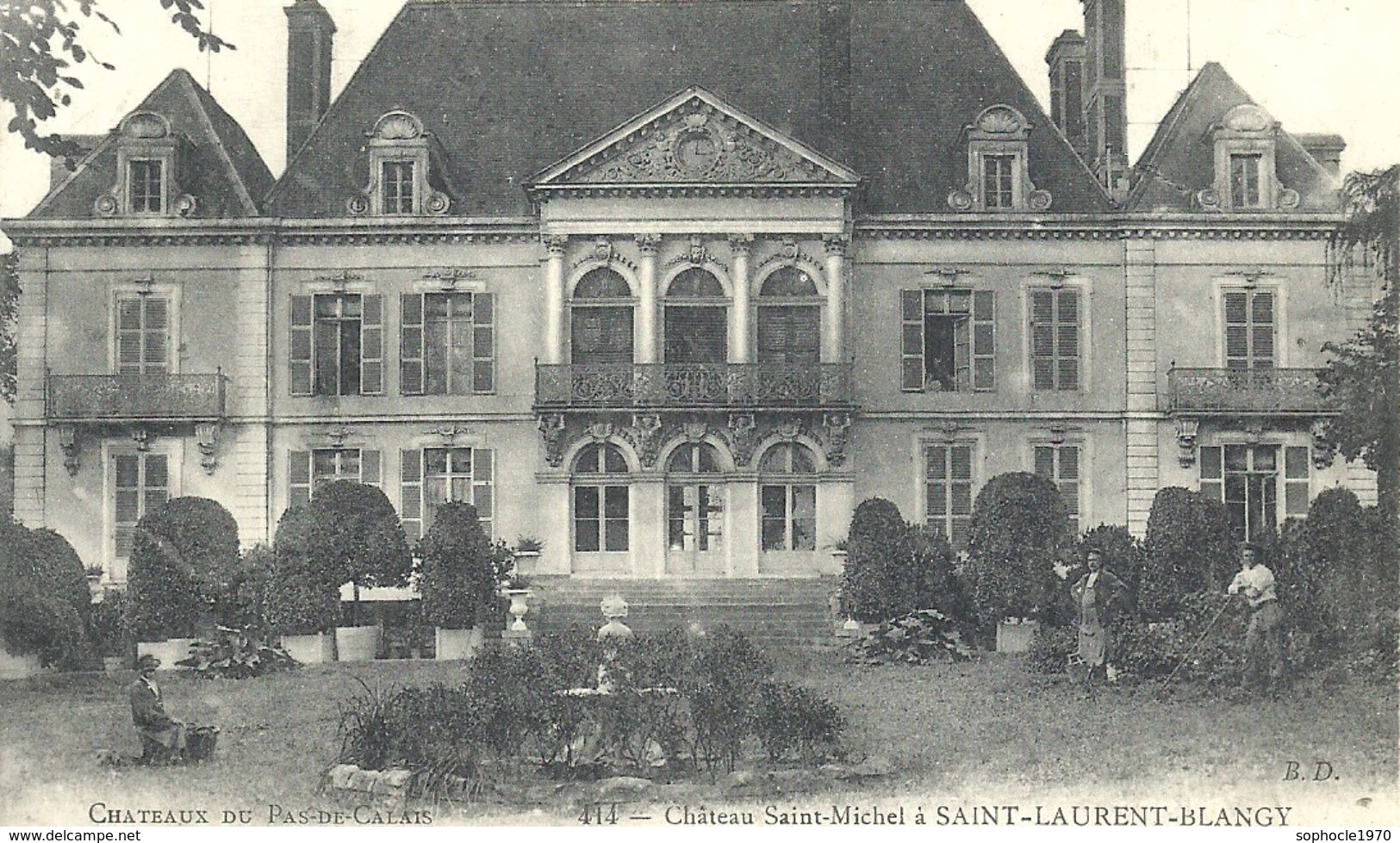 PAS DE CALAIS - 62 - SAINT LAURENT BLANGY - Le Château - Saint Laurent Blangy