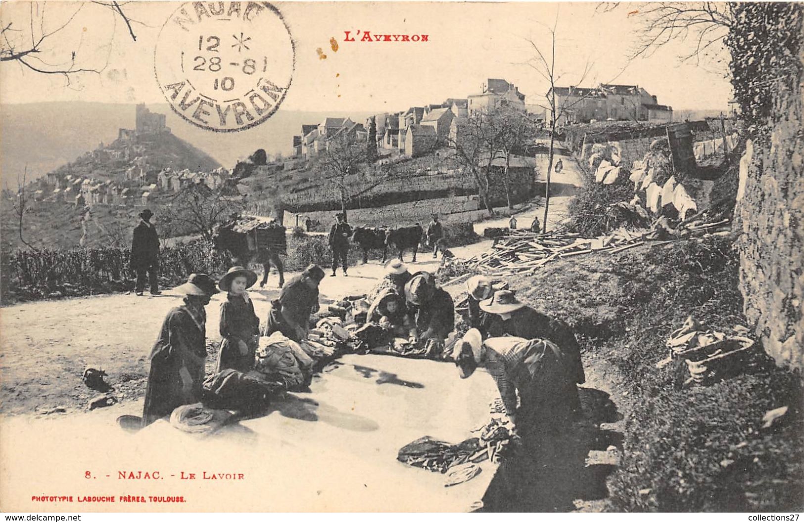 12-NAJAC- LE LAVOIR - Najac