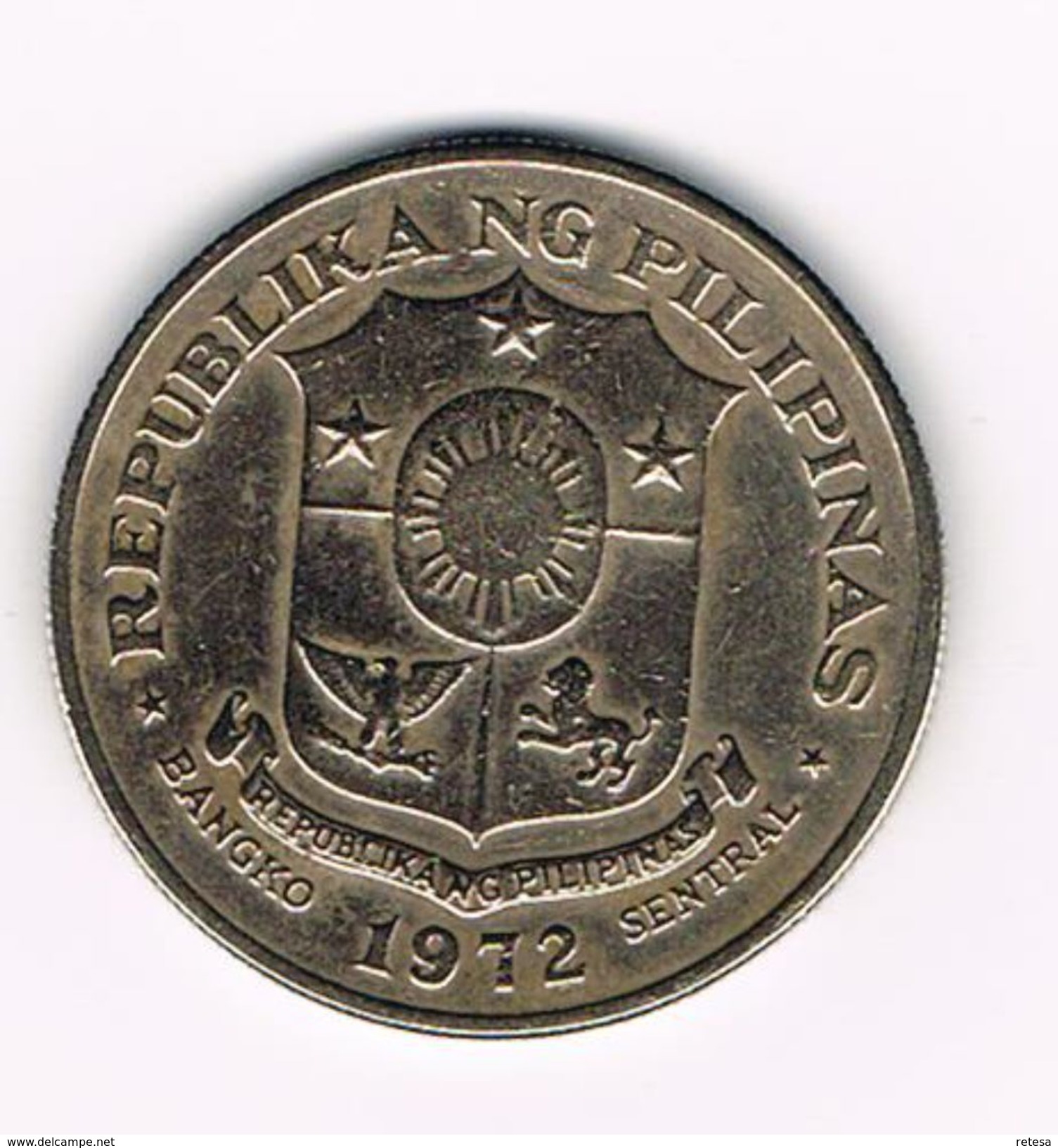 )  PILIPINAS  1  PISO  1972 - Philippines