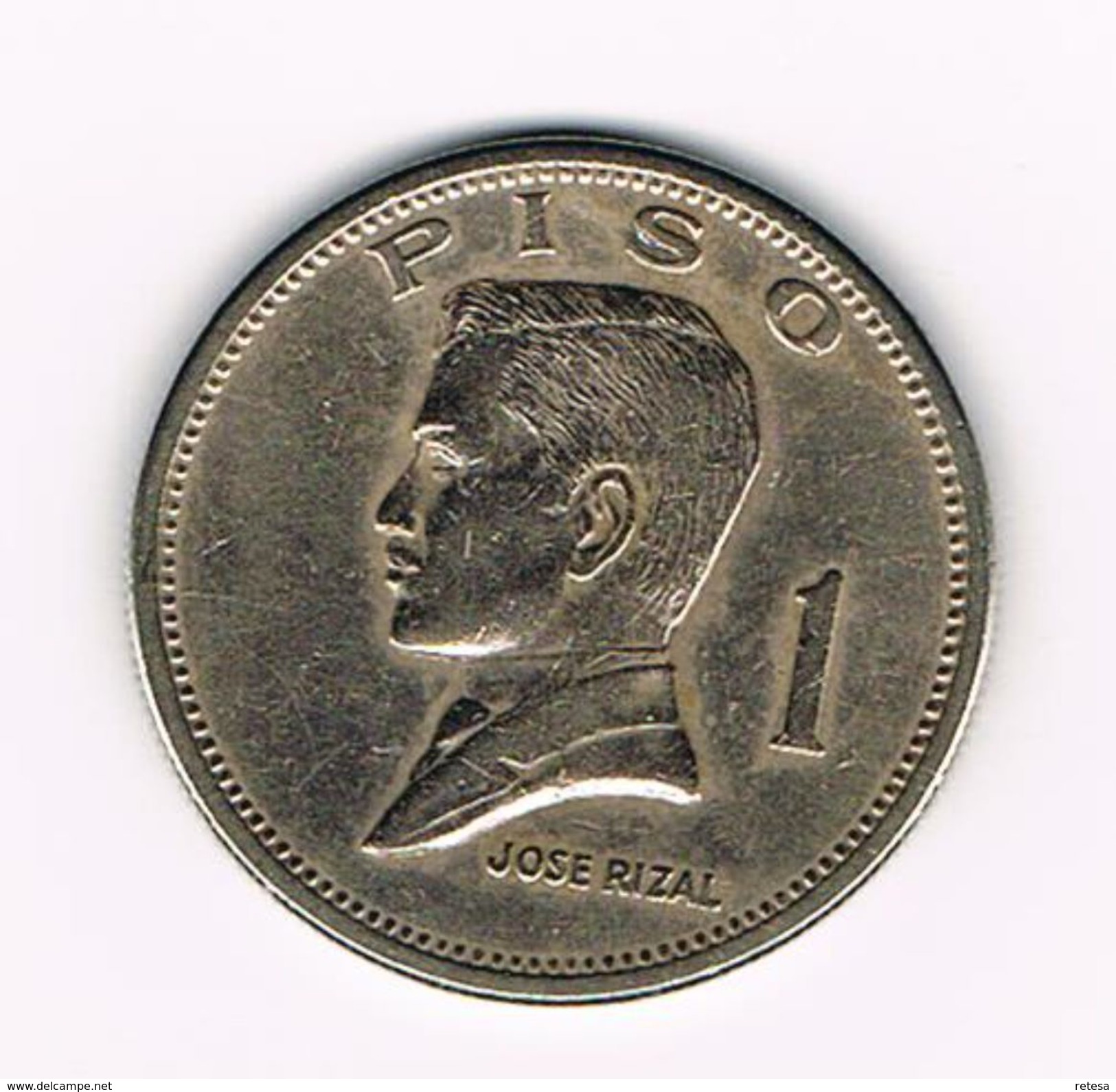 )  PILIPINAS  1  PISO  1972 - Philippines