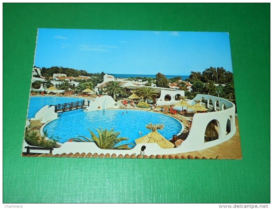 Cartolina Santa Margherita Di Pula ( Cagliari ) - Forte Hotel Village 1970 #1 - Cagliari