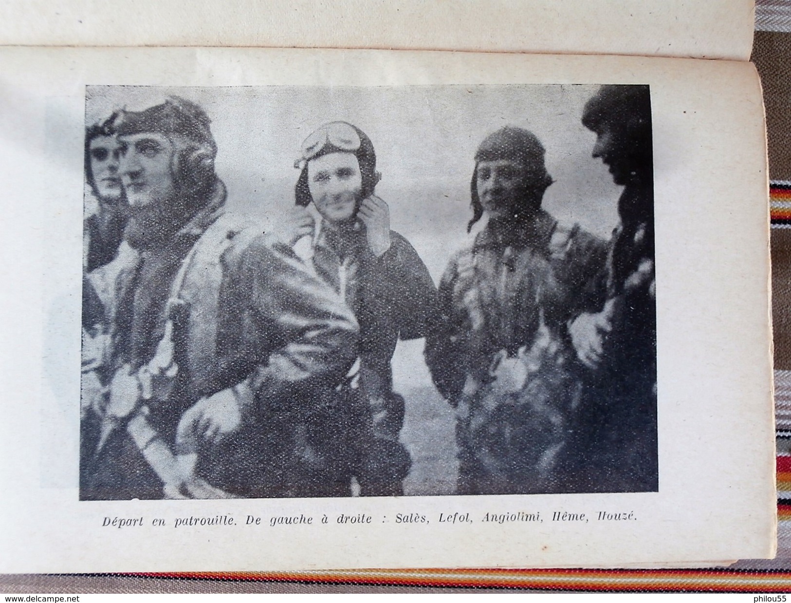 Livre "CARNET DE PATROUILLE " par Roland TESSIER   Editions Baudiniere