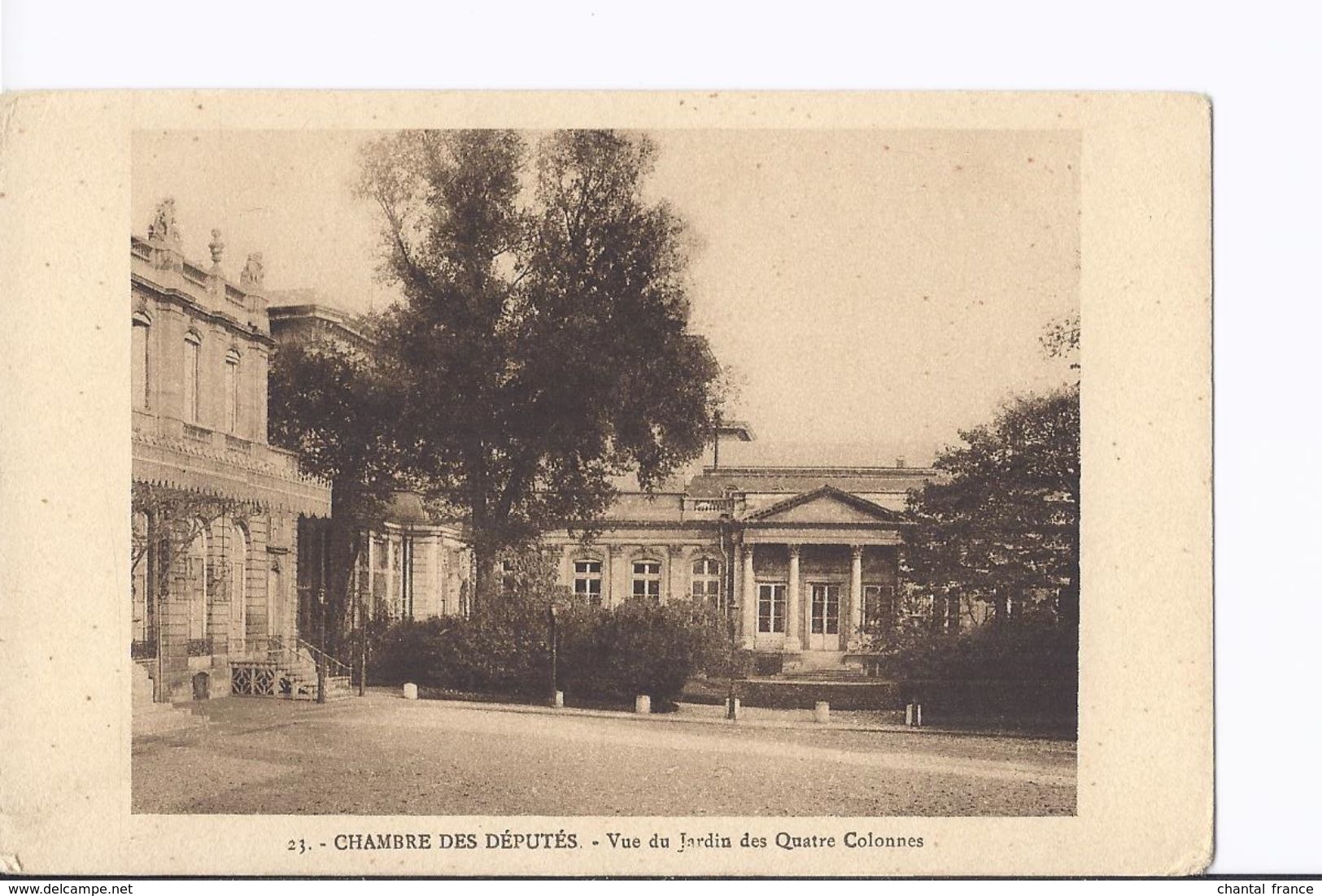 7 cpa. Paris Chambre des députés. Vues diverses, salles diverses