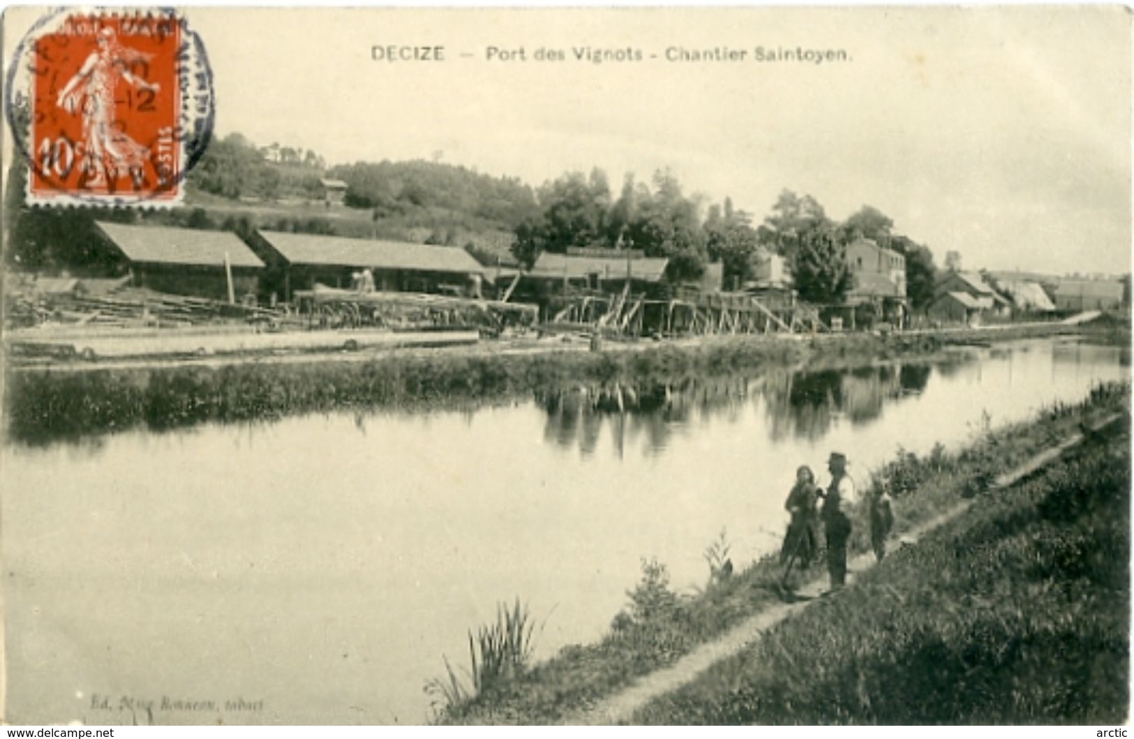 DECIZE Port Des Vignots Chantier Saintoyen - Decize