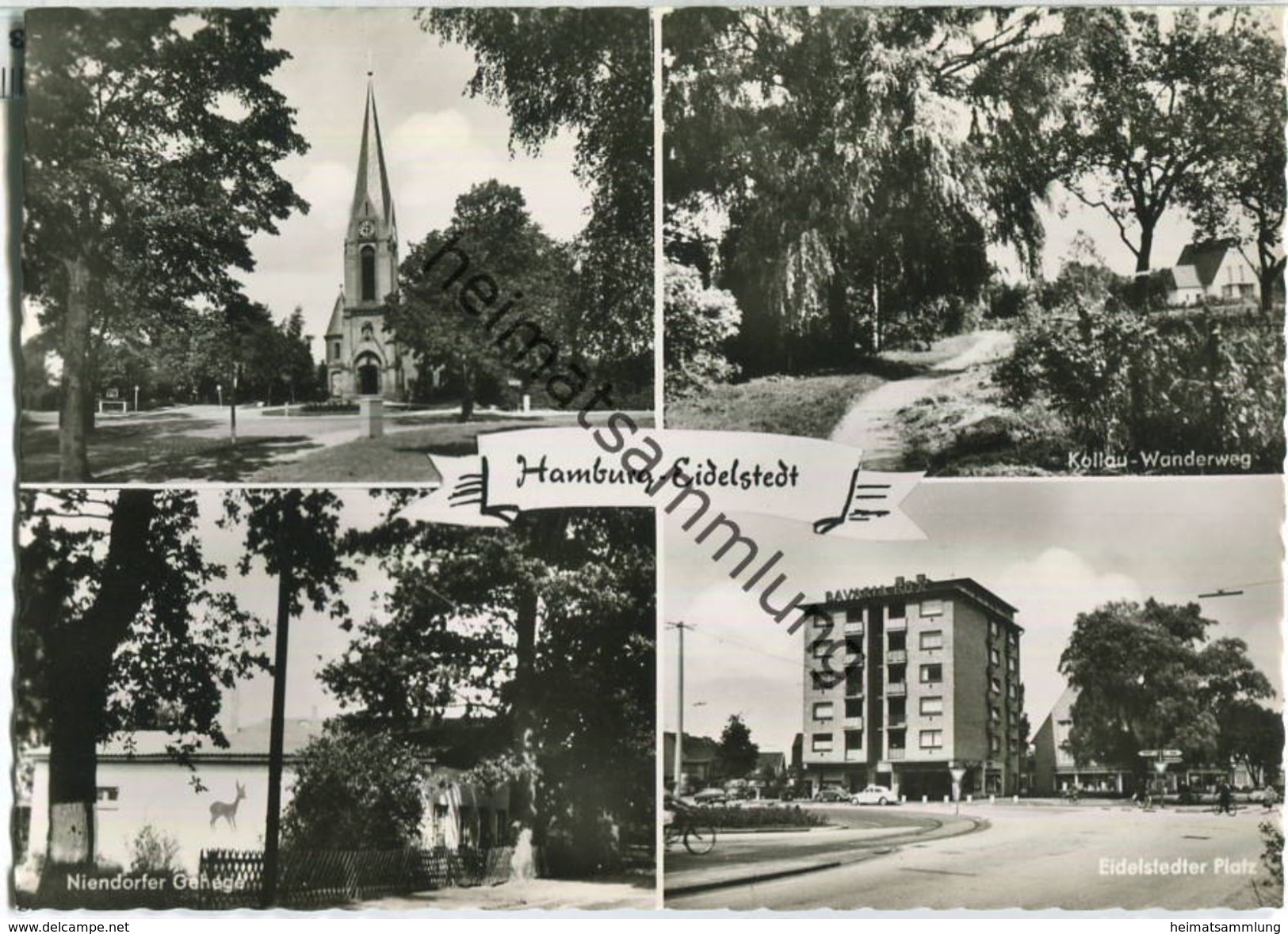 Hamburg - Eidelstedt - Kirche - Foto-Ansichtskart3 - Eimsbuettel