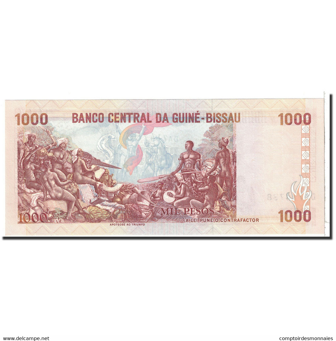 Billet, Guinea-Bissau, 1000 Pesos, 1990, 1990-03-01, KM:13a, NEUF - Guinea–Bissau