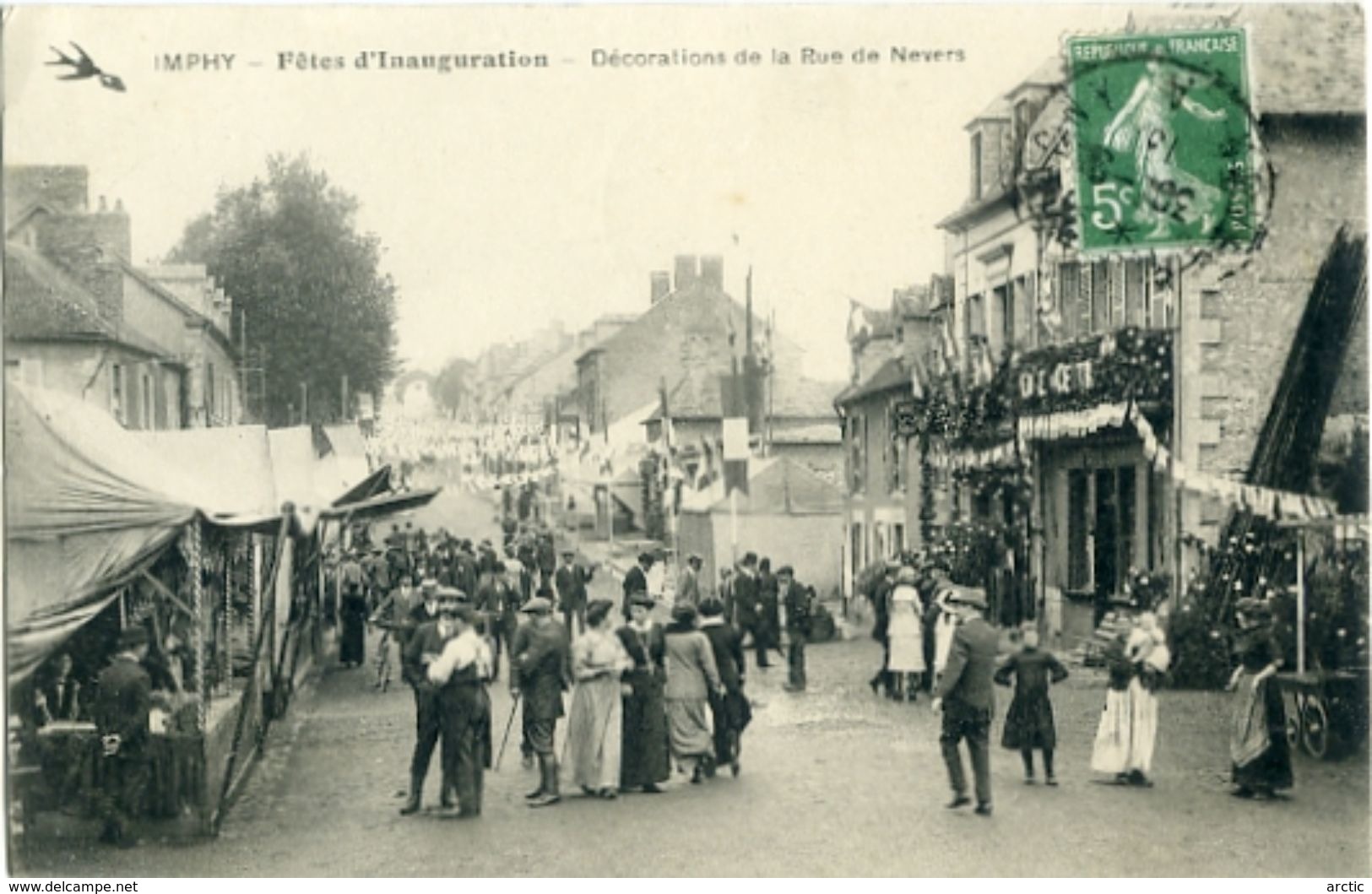 IMPHY Fêtes D'Inauguration Décoration De La Rue De Nevers - Autres & Non Classés