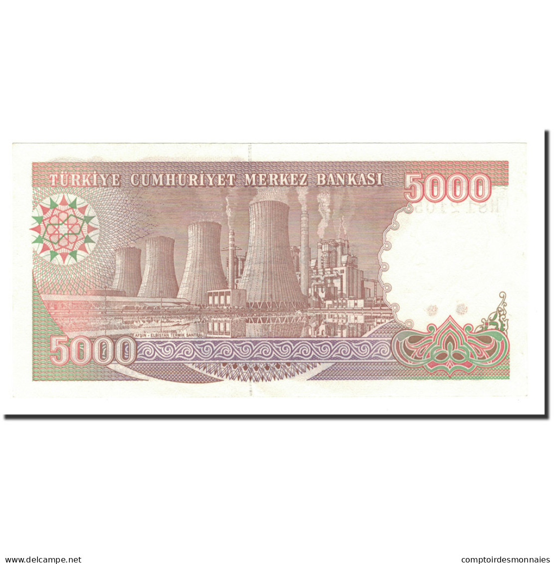 Billet, Turquie, 5000 Lira, 1990, KM:198, NEUF - Turquie
