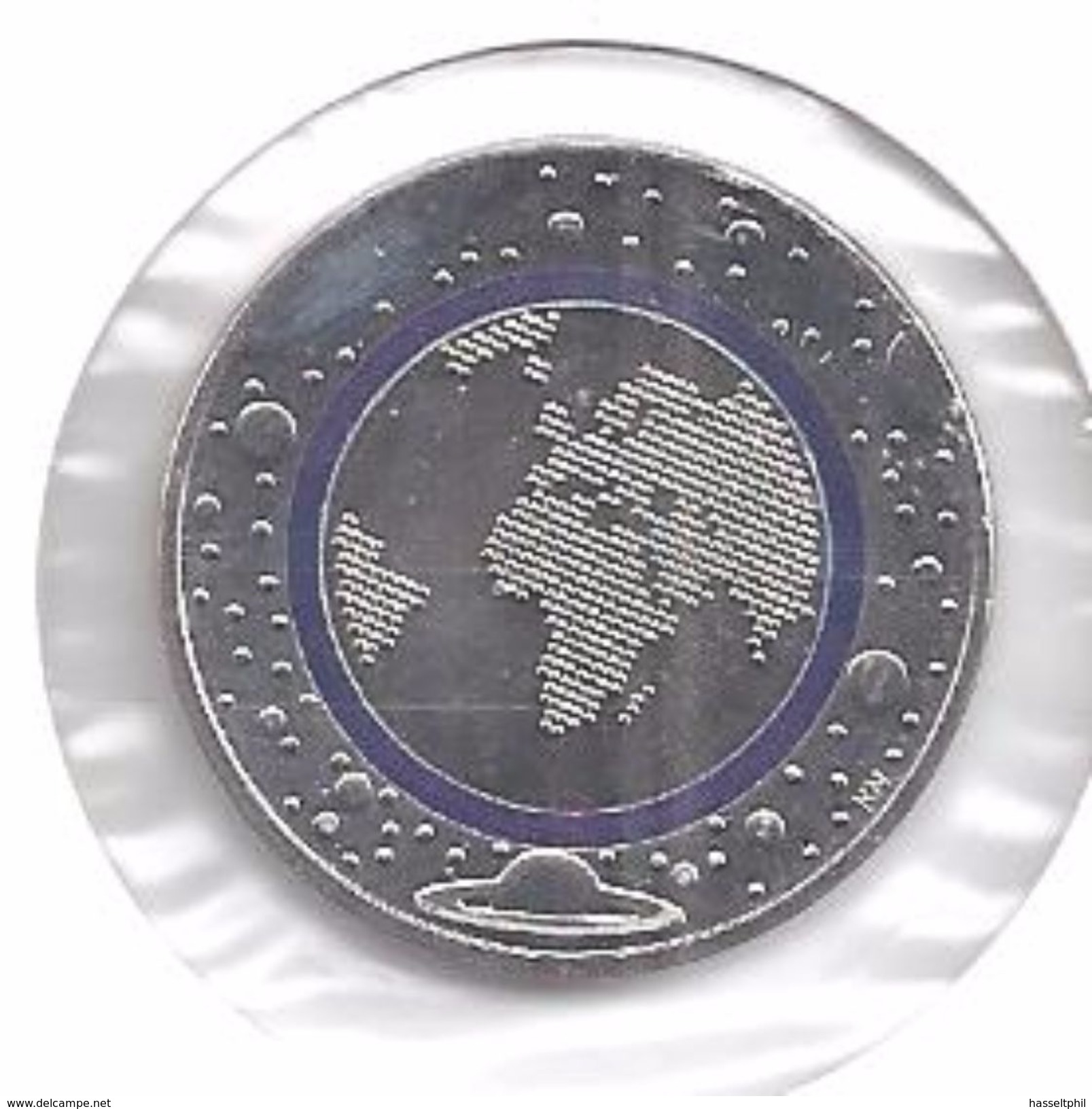 DEUTSCHLAND 5 EURO  'D'  2016 - Planet Erde - Blauer Ring - Allemagne