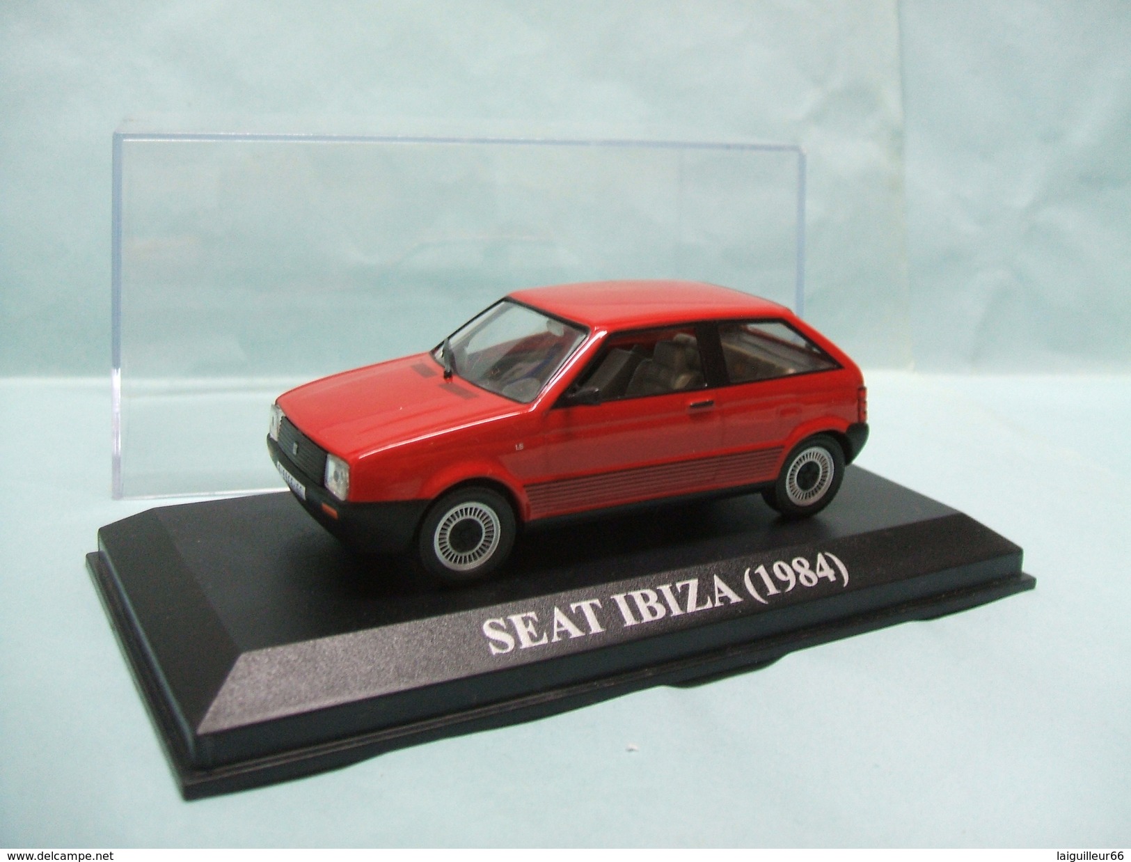 Altaya / IXO - SEAT IBIZA GLX 1.5 1984 Rouge BO 1/43 - Autres & Non Classés