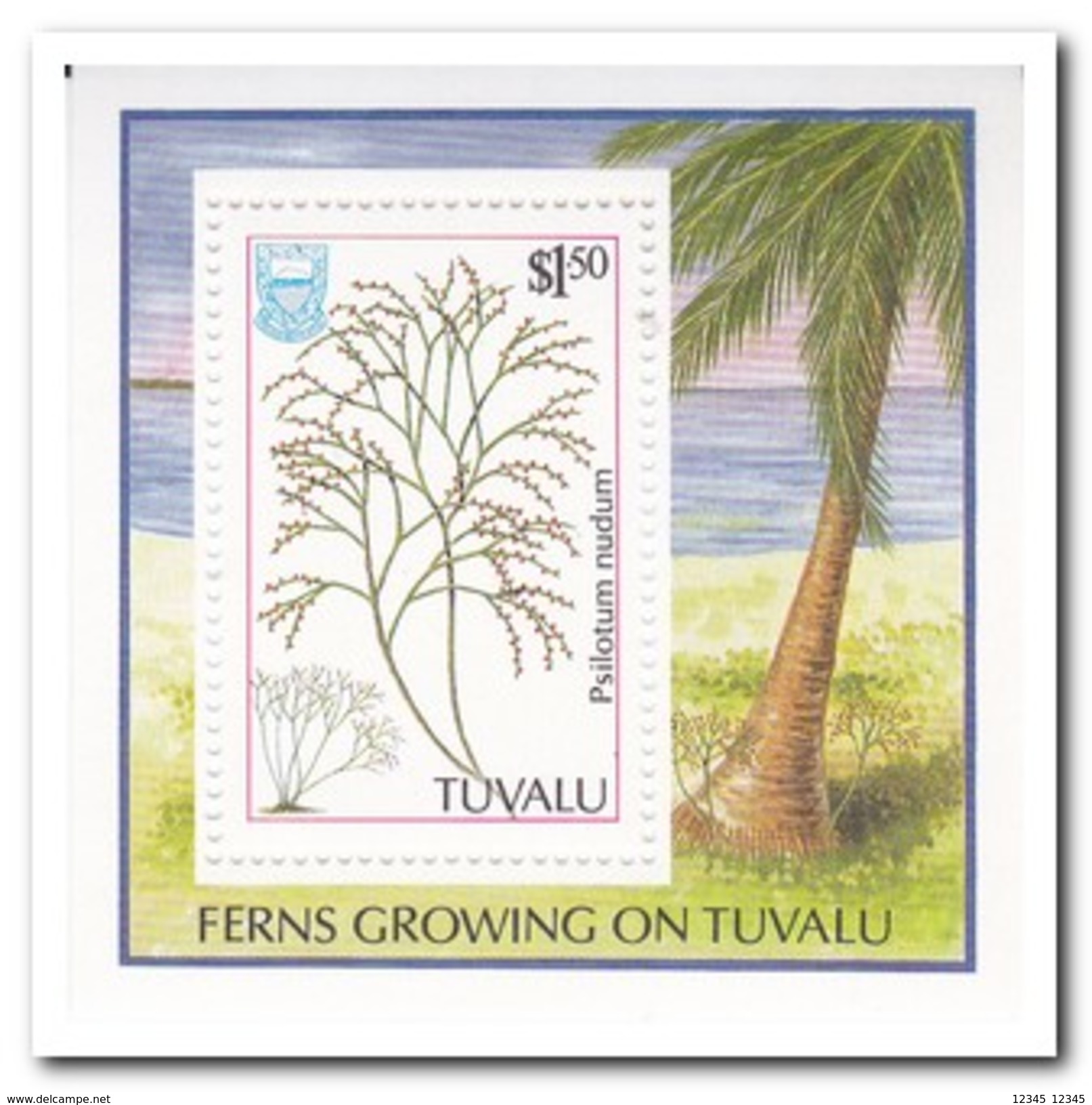 Tuvalu 1987, Postfris MNH, Plants - Tuvalu