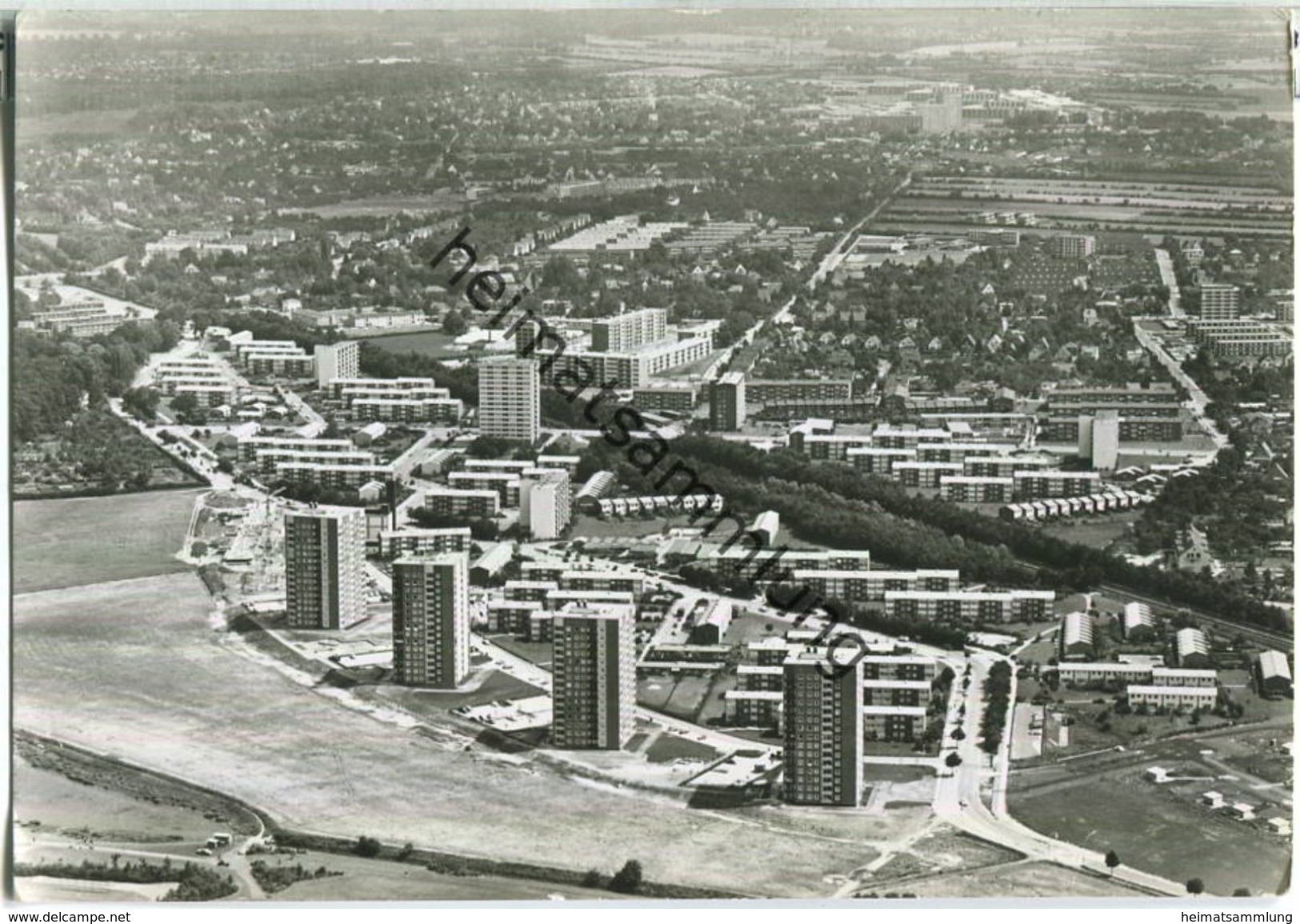 Hamburg-Berne - Siedlung Berner Park - Foto-Ansichtskarte - Wandsbek