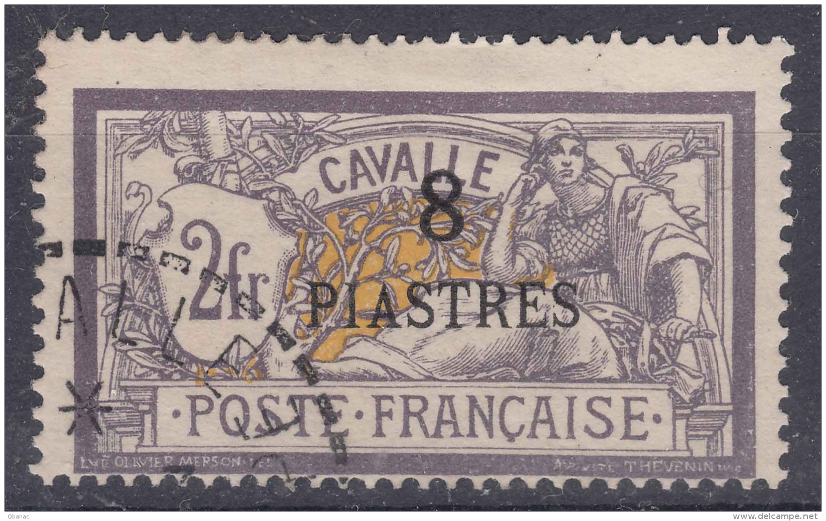 Cavalle 1902 Yvert#16 Used - Gebruikt