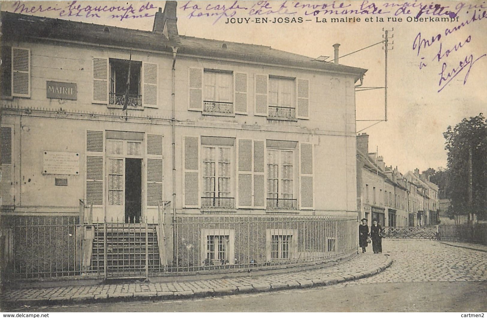 JOUY-EN-JOSAS MAIRIE RUE OBERKAMPF 78 - Jouy En Josas