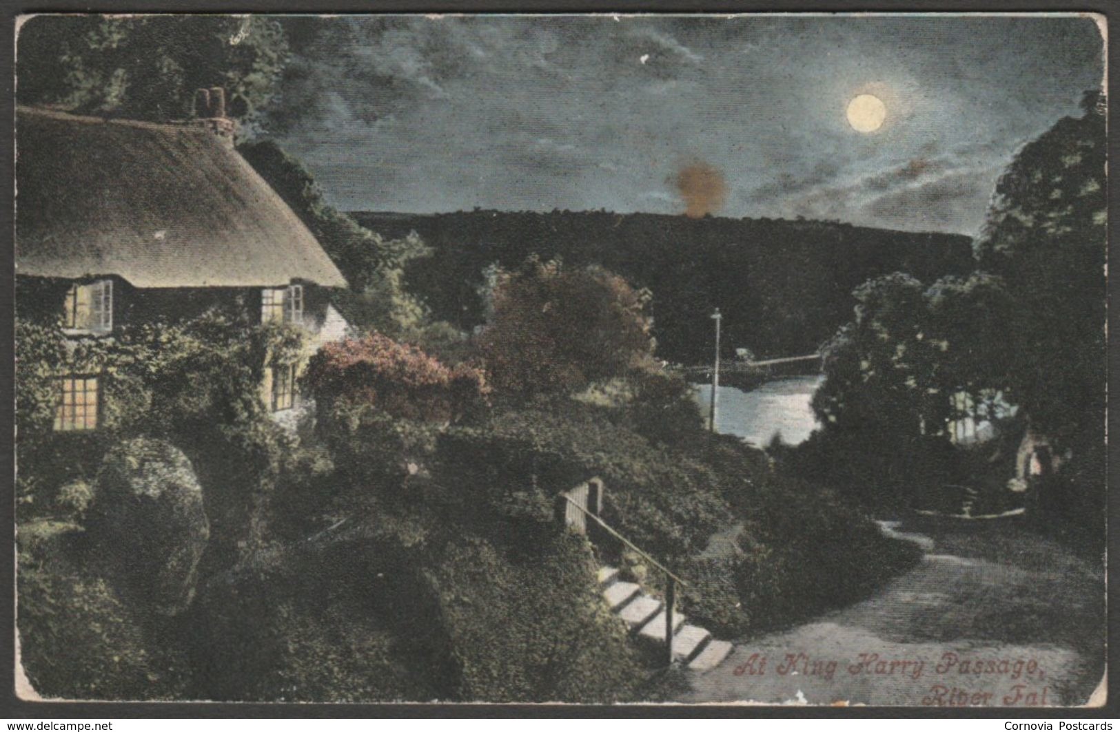 King Harry Passage, River Fal, Cornwall, 1904 - Valentine's Postcard - Other & Unclassified