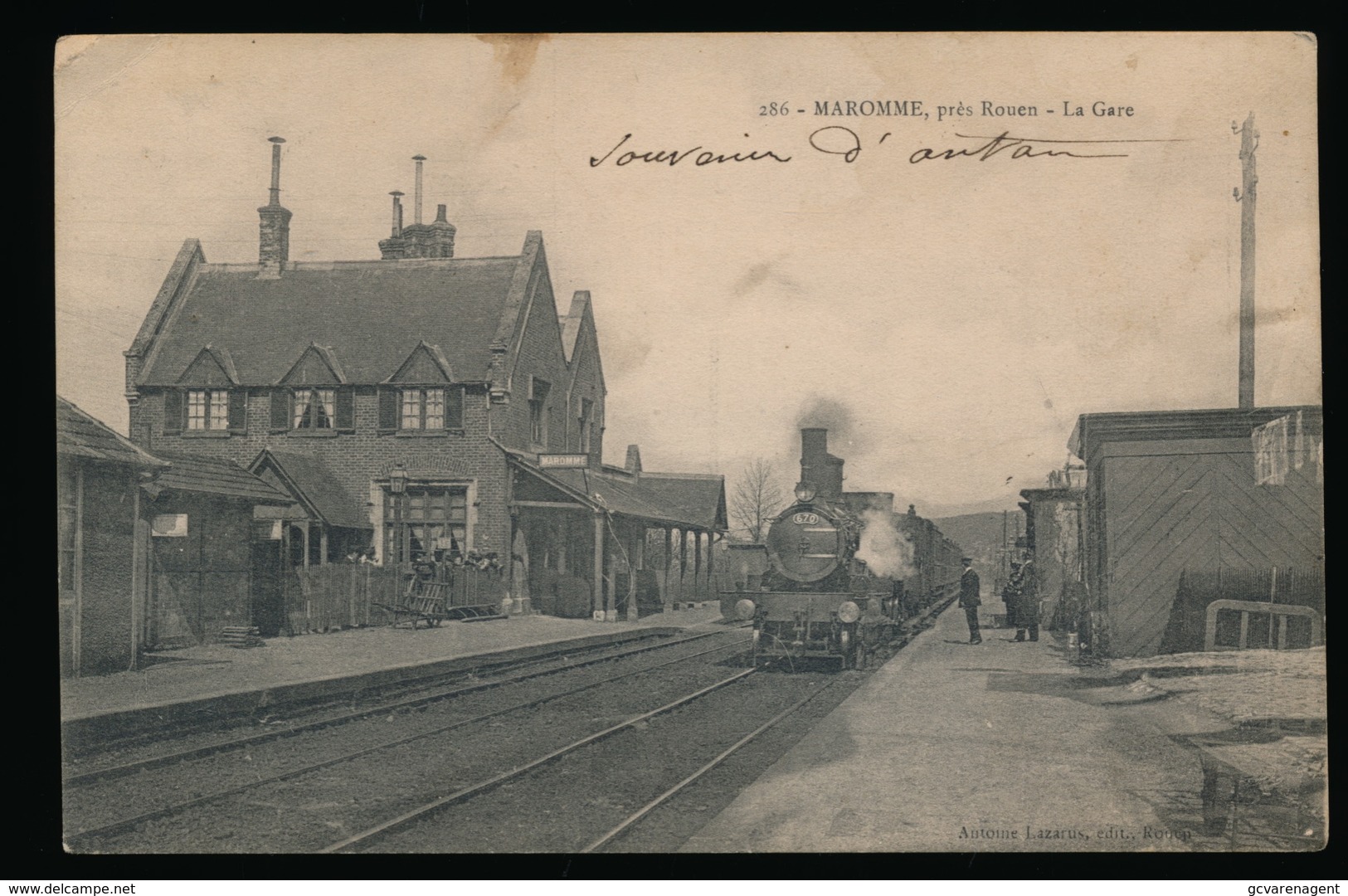 MAROMME PRES ROUEN - LA GARE - Maromme