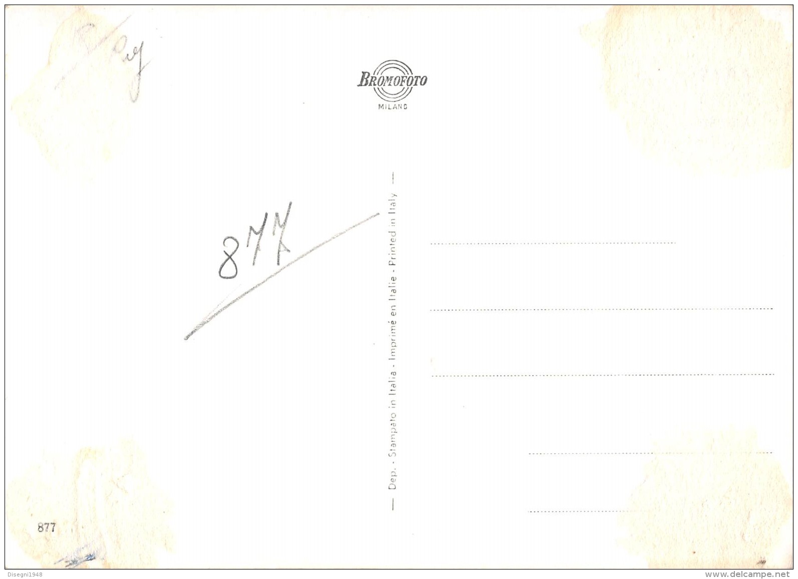 06833 "CORINNE CALVET - UNIVERSAL INTERNATIONAL" CART. ILL. ORIG. NON SPED. - Attori