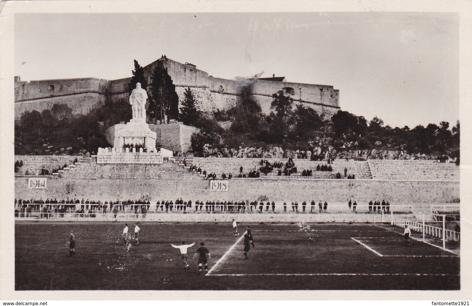 ANTIBES LE FORT CARRE ET LE STADE  (dil89) - Andere & Zonder Classificatie