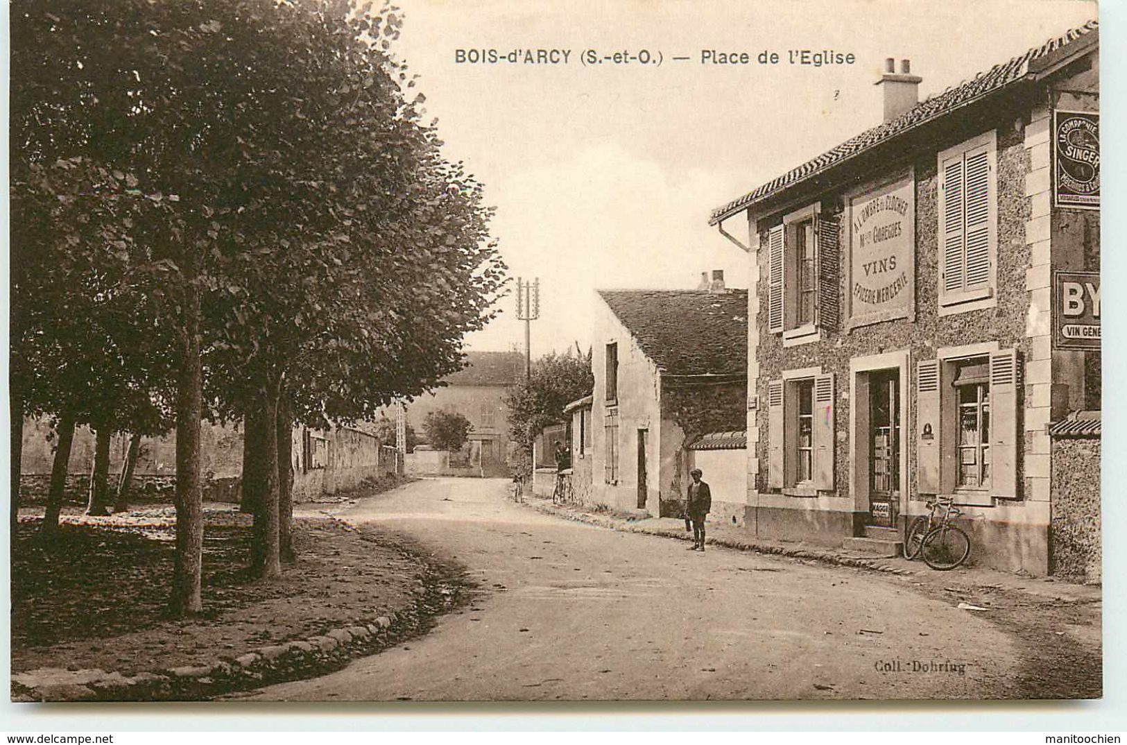DEP 78 BOIS D'ARCY PLACE DE L'EGLISE - Bois D'Arcy