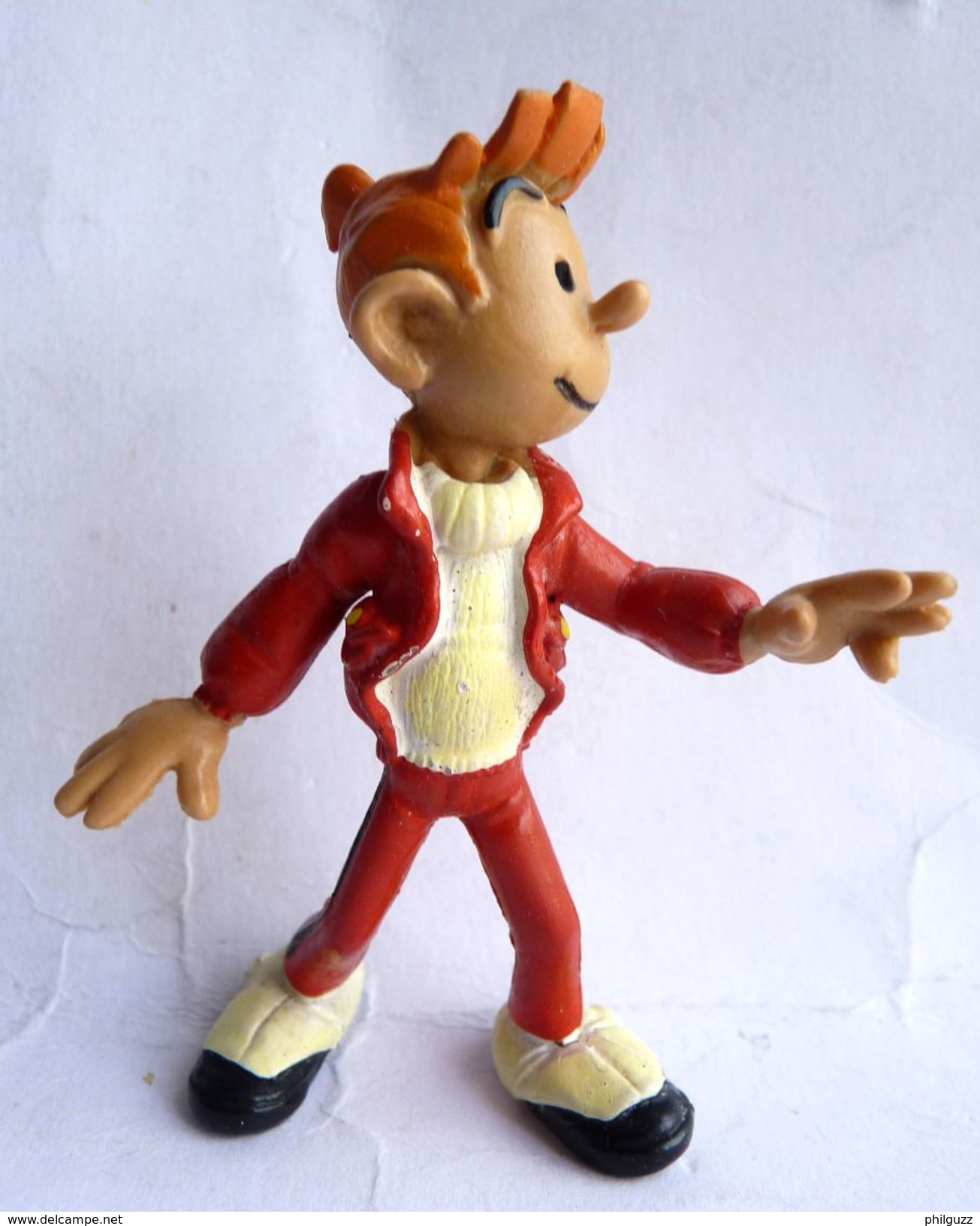 FIGURINE SPIROU De Fournier - DUPUIS  - PLASTOY - 1994 (1) - Other & Unclassified