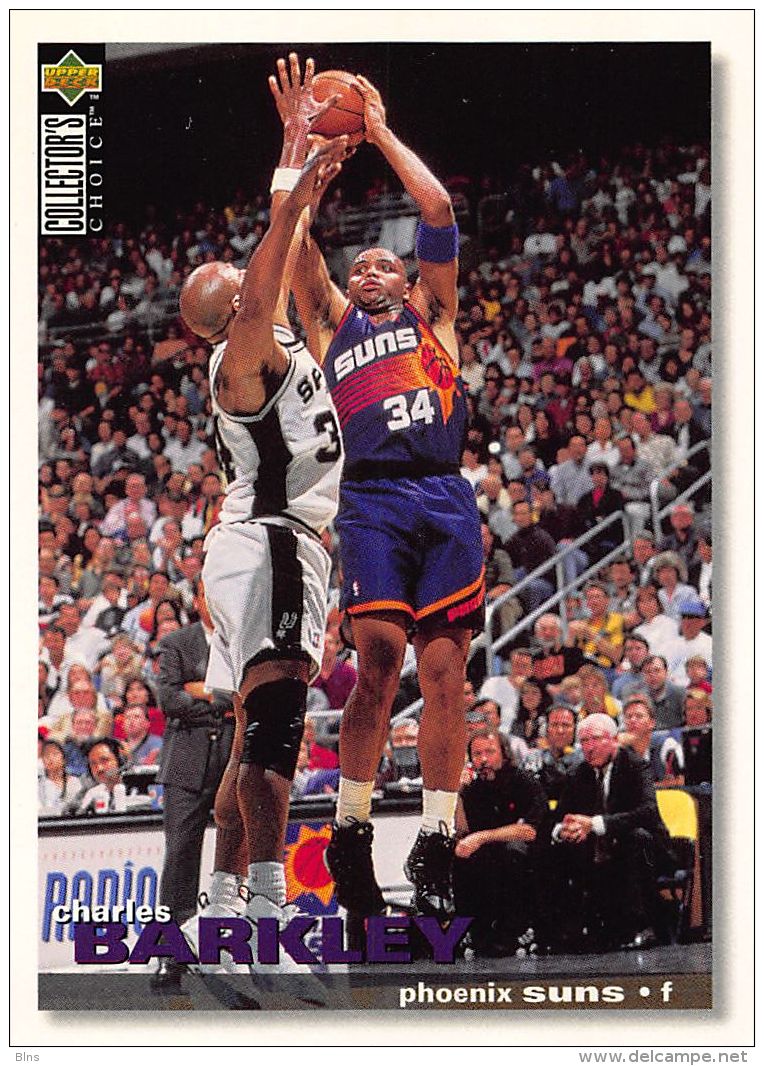 Charles Barkley - Upper Deck 1995-96 Collector's Choice - N.34 - 1990-1999