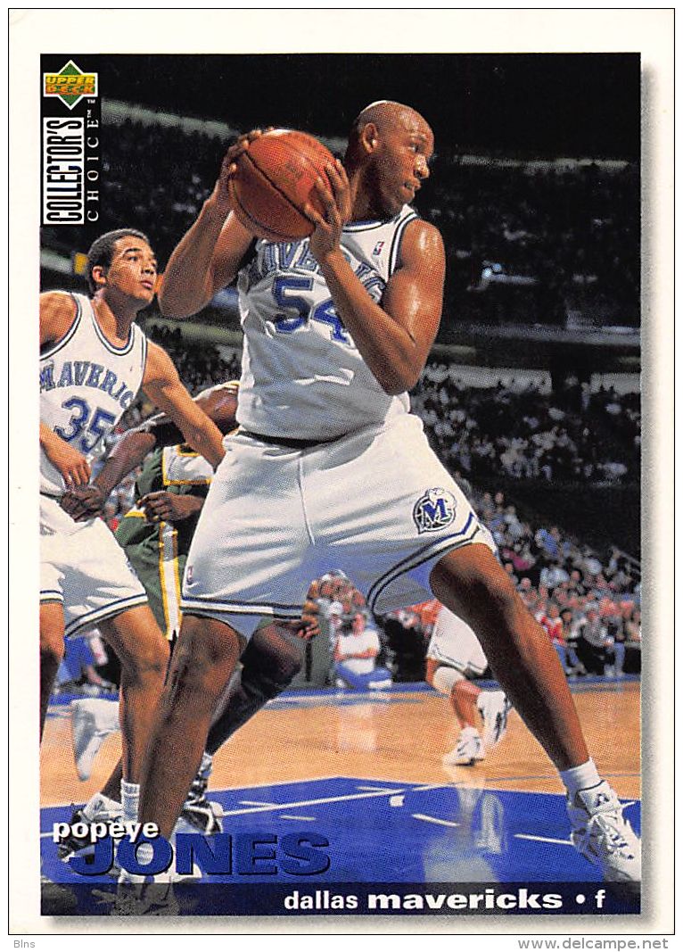 Popeye Jones - Upper Deck 1995-96 Collector's Choice - N.62 - 1990-1999