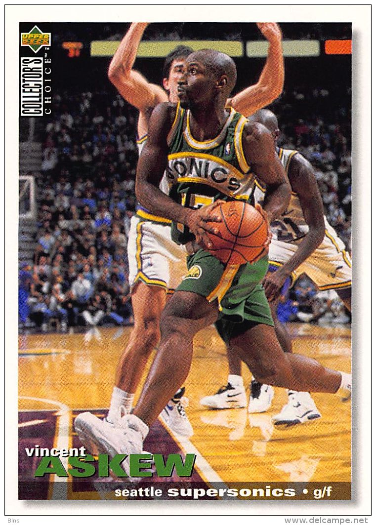Vincent Askew - Upper Deck 1995-96 Collector's Choice - N.70 - 1990-1999