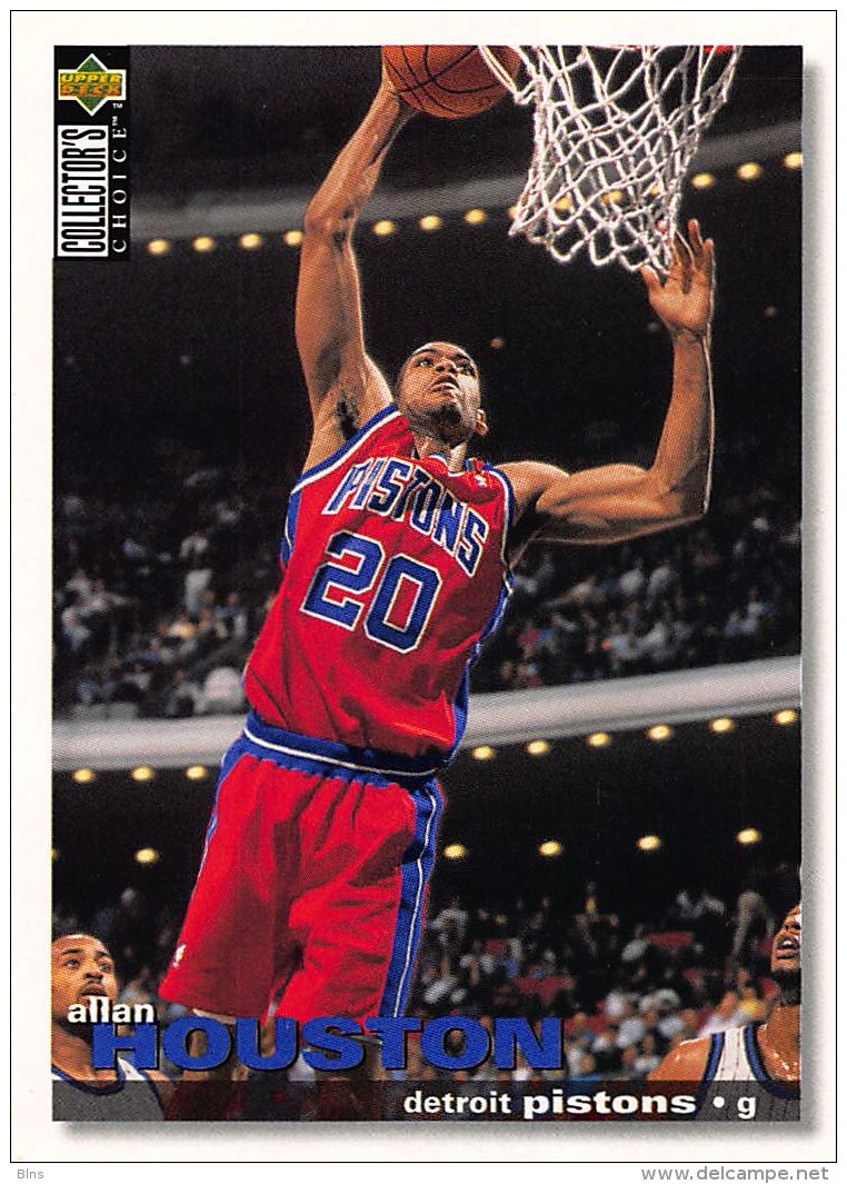 Allan Houston - Upper Deck 1995-96 Collector's Choice - N.80 - 1990-1999