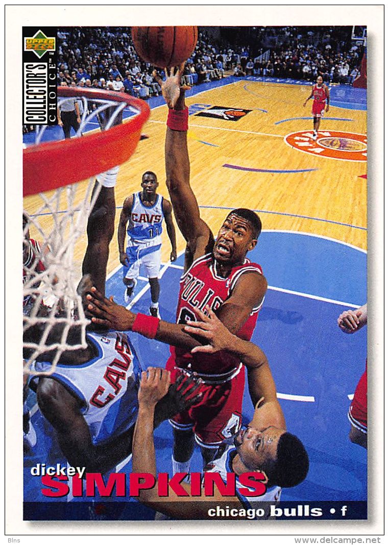 Dickey Simpkins - Upper Deck 1995-96 Collector's Choice - N.92 - 1990-1999