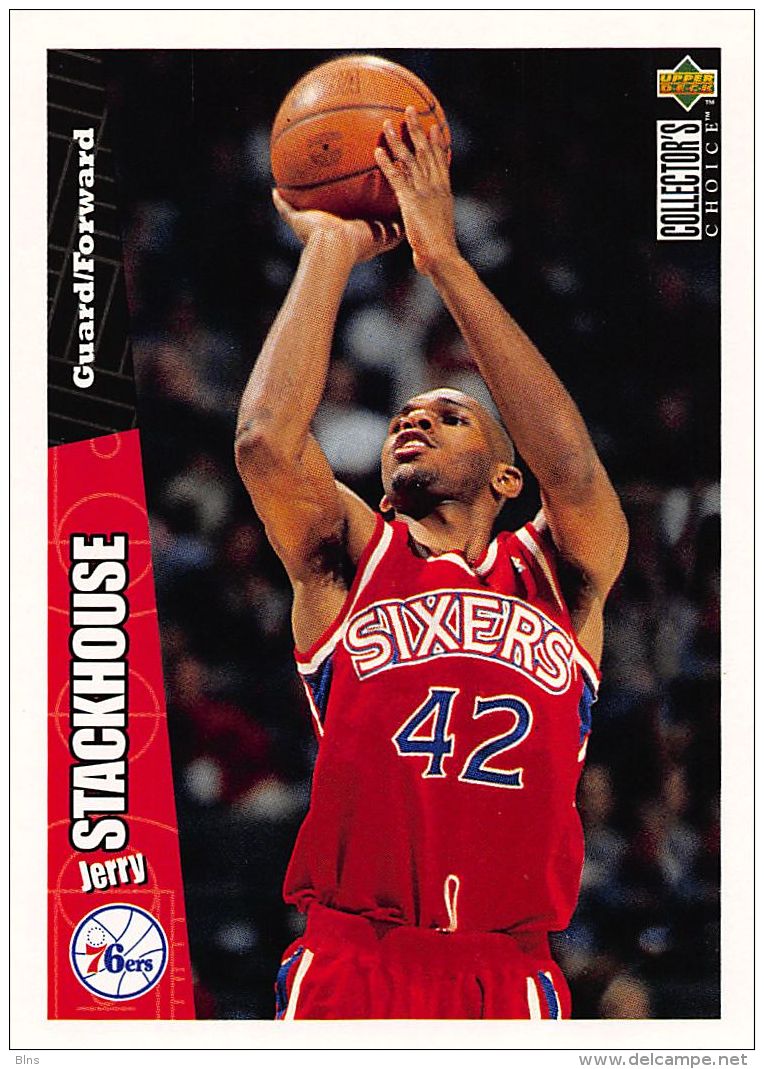 Jerry Stackhouse - Upper Deck 1996-97 Collector's Choice - N.122 - 1990-1999