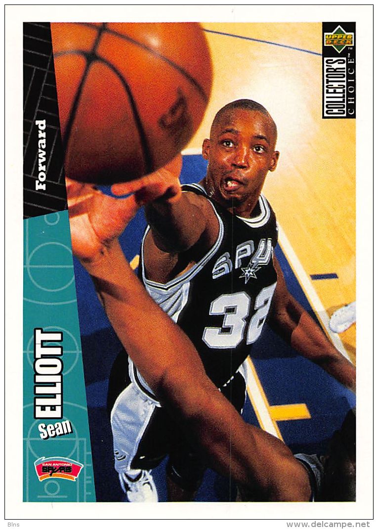 Sean Elliott - Upper Deck 1996-97 Collector's Choice - N.140 - 1990-1999